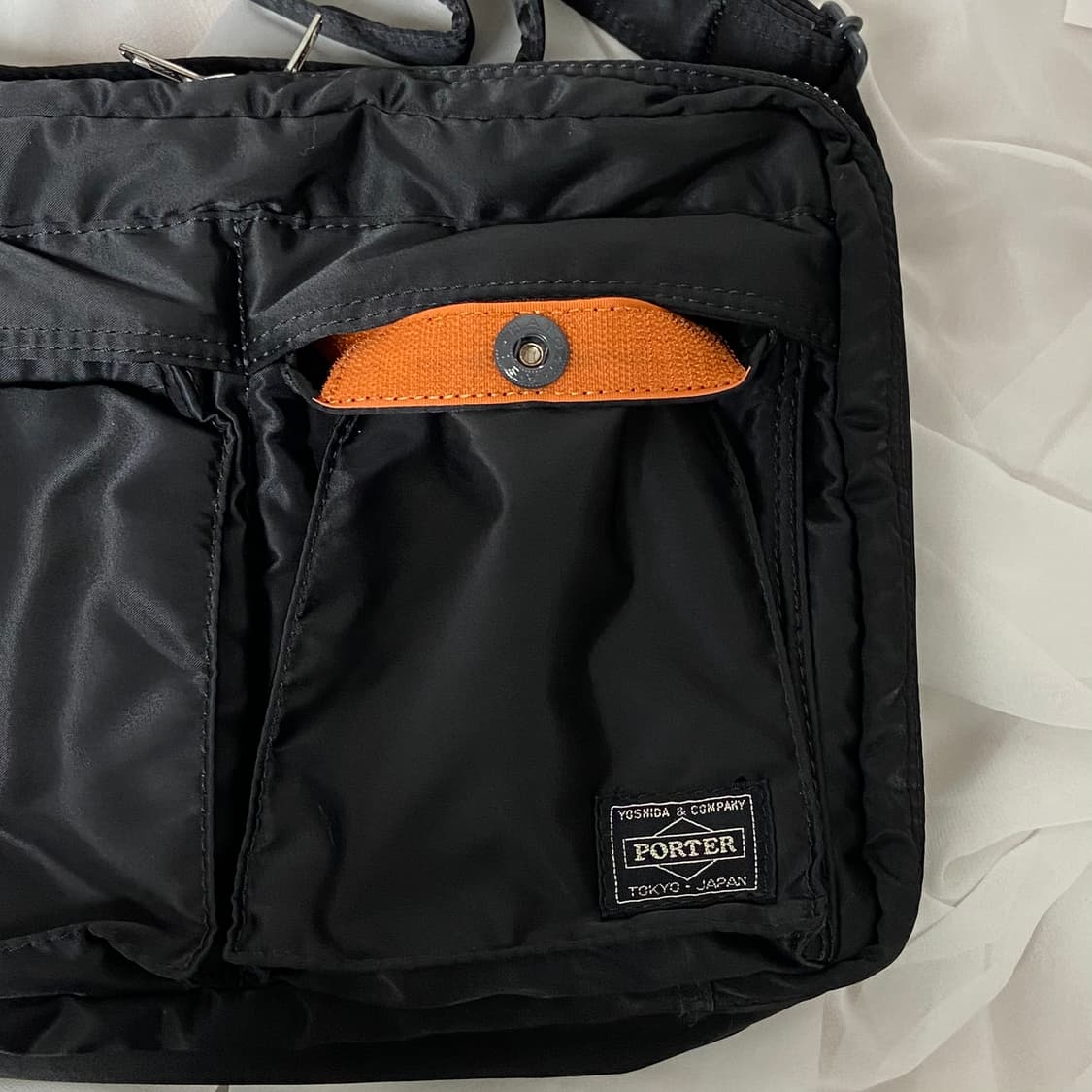 미품)PORTER 포터 탱커 숄더백 L 블랙 상품이미지2