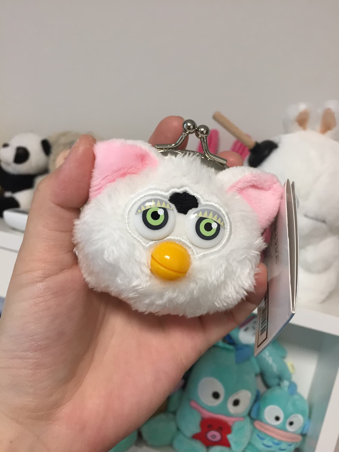 🤍 White Furby Coin Purse 상품이미지4