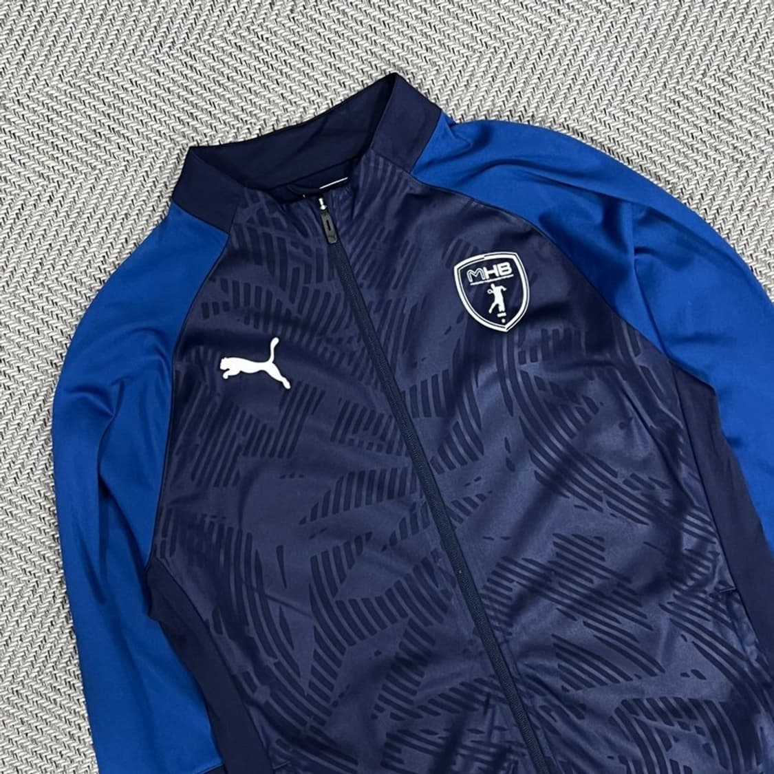 푸마 패턴 배색 트랙탑 v0767 상품이미지3