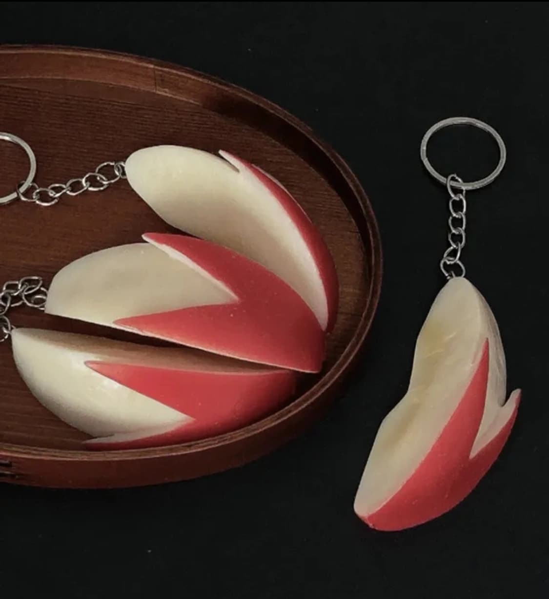 토끼 사과 키링🍎 상품이미지1