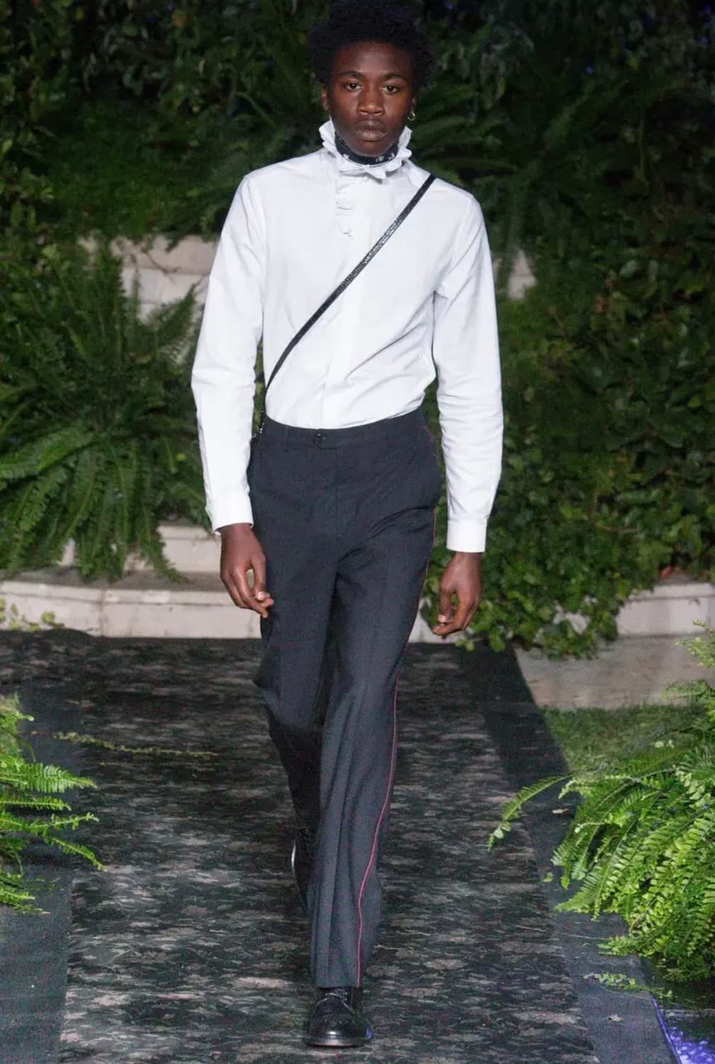 H&M X ERDEM 콜라보 메리노울 와이드 슬랙스 상품이미지1