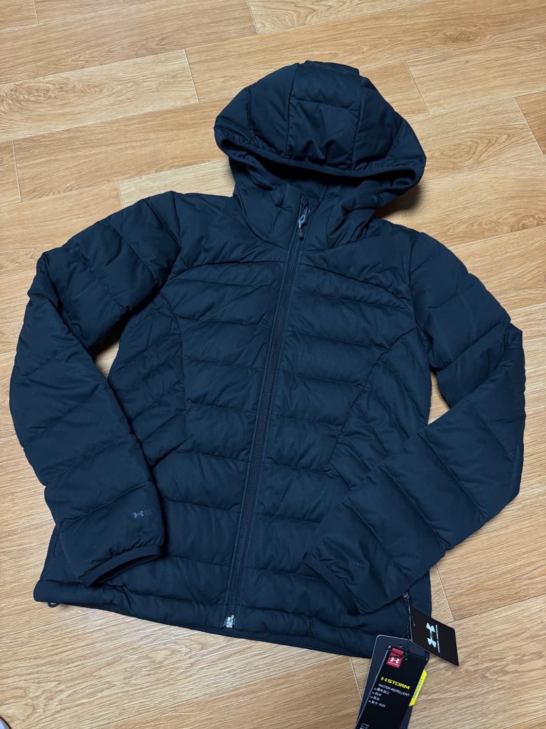 언더아머 여성 스트레치 다운 윈드프루프 경량패딩  상품이미지1