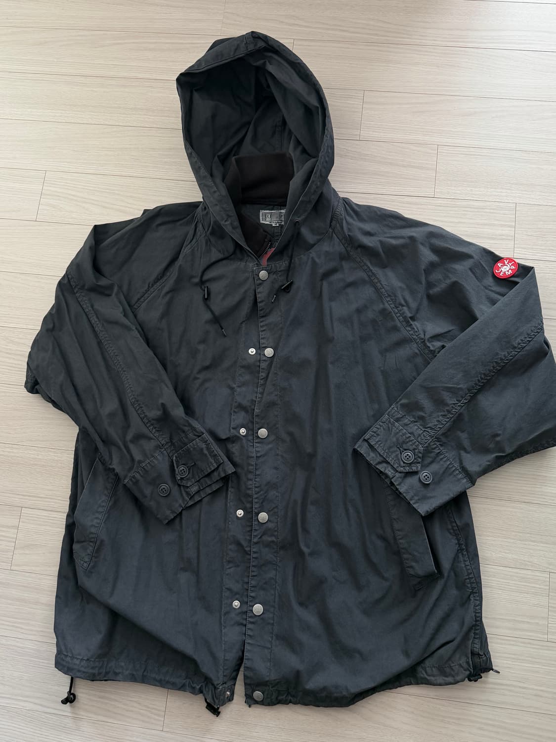 [M] CAVEMPT DOUBLE FRONT 챠콜 자켓 상품이미지1