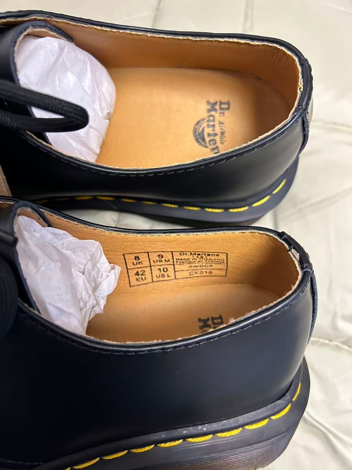 닥터마틴 1461 스무스 옥스포드 슈즈 블랙 260mm 상품이미지4