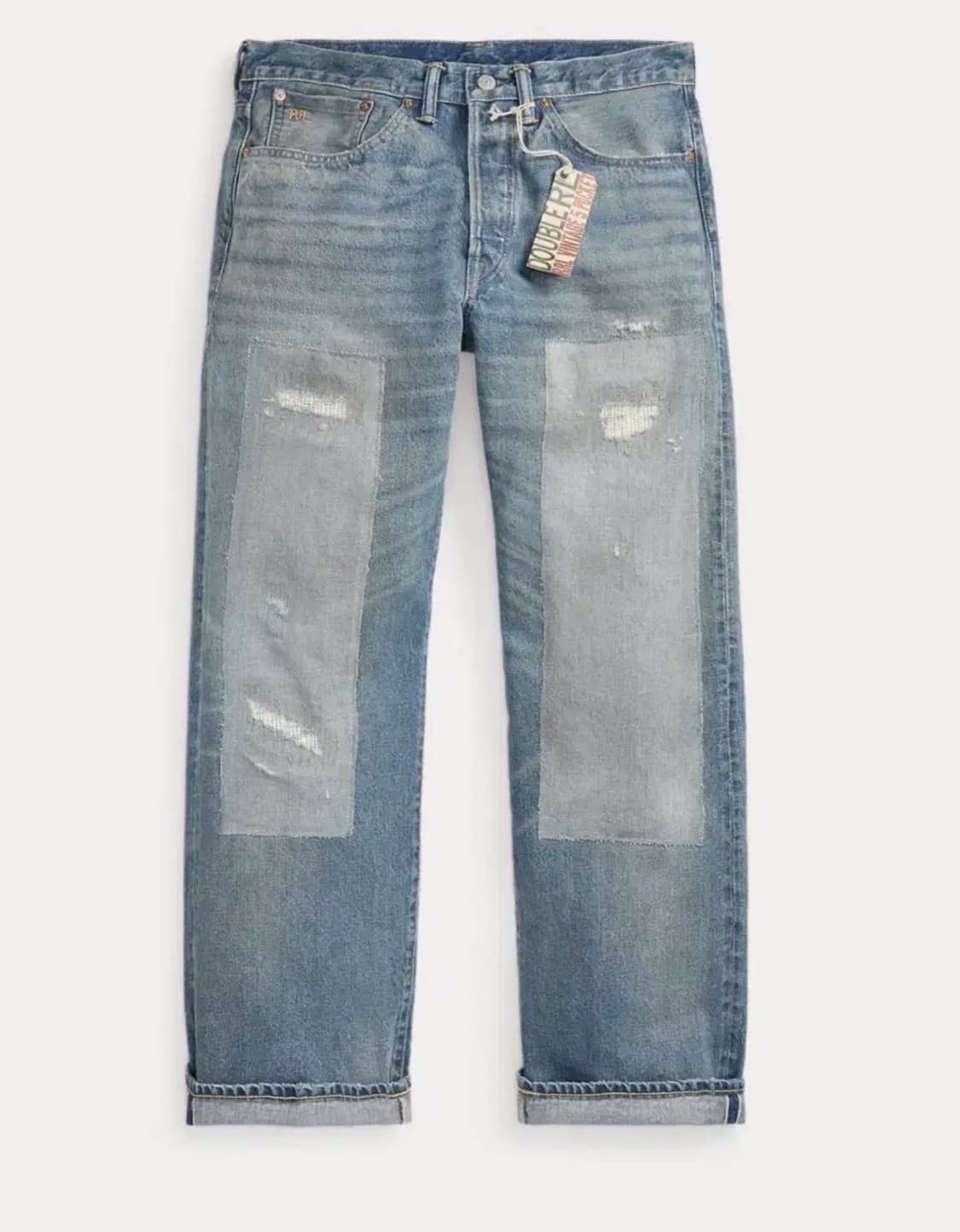 rrl 더블알엘 빈티지 파이브포켓 미드랜드 셀비지 진 상품이미지1