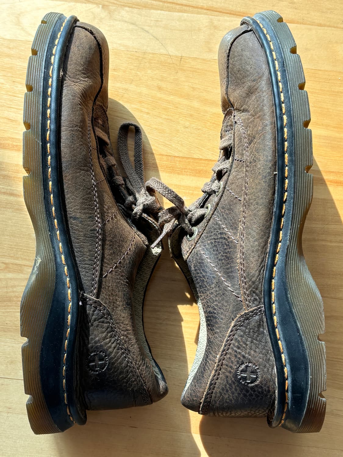 Dr. Martens JOHN 브라운 레더 더비 UK9 (280) 상품이미지5