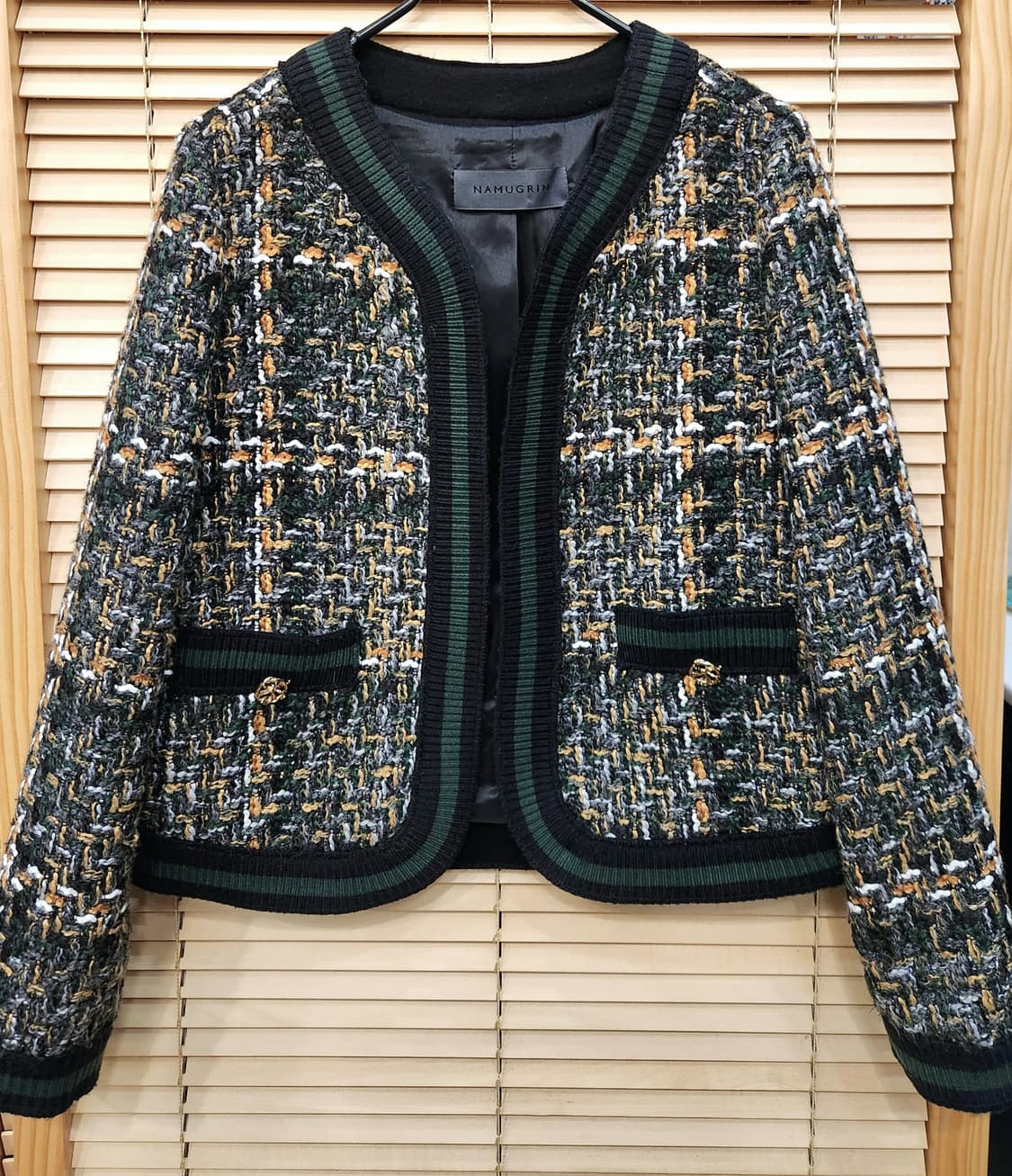 나무그림 여성 트위드자켓55 상품이미지1