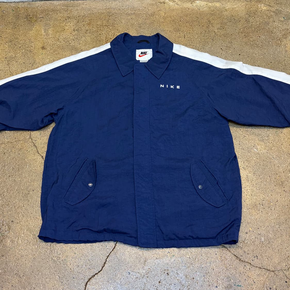 레어 90s 미국 빈티지 나이키 빅스우시 바람막이  상품이미지5