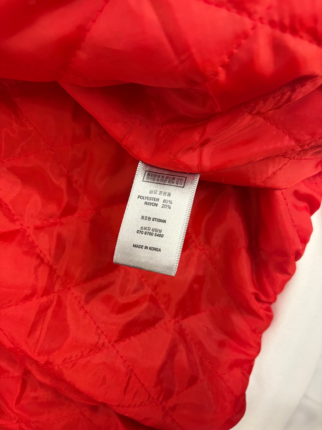 [L] STIGMA스티그마 오버핏 바시티 자켓 네이비 상품이미지7