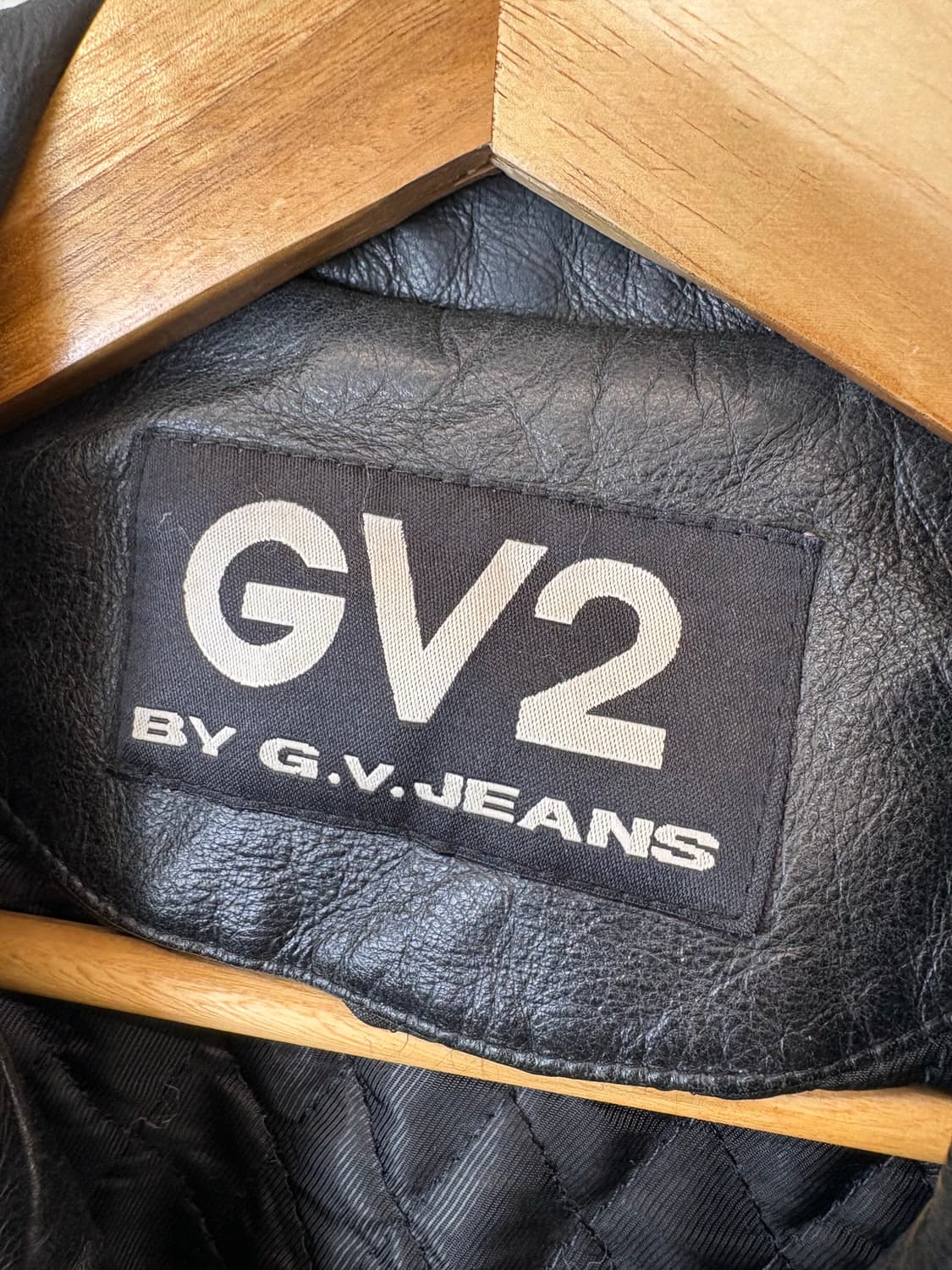 GV2 빈티지 소가죽 포켓 가죽 자켓 상품이미지6