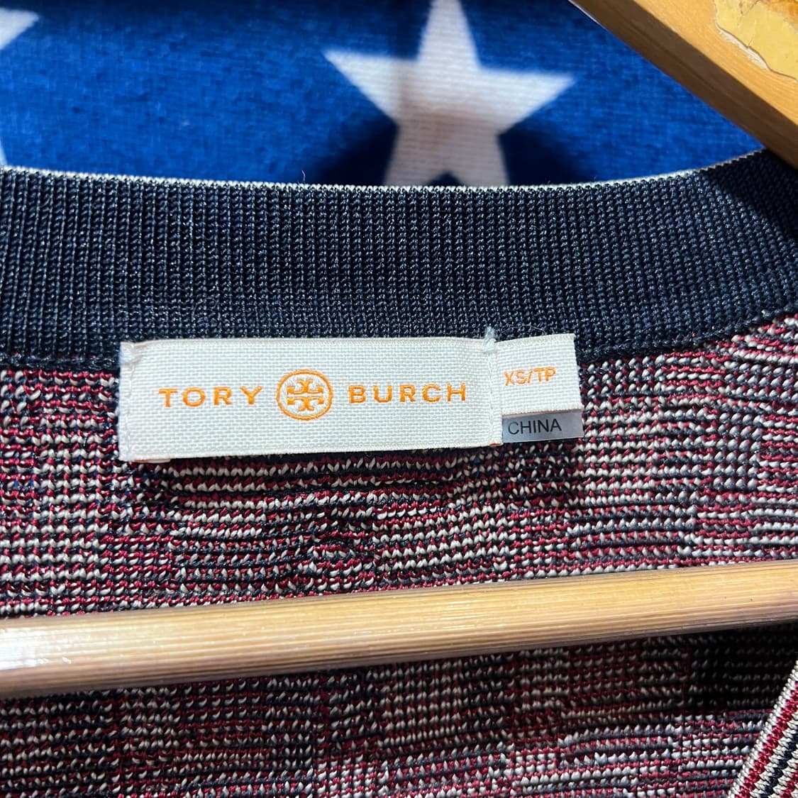 토리버치 패턴 가디건 상품이미지3