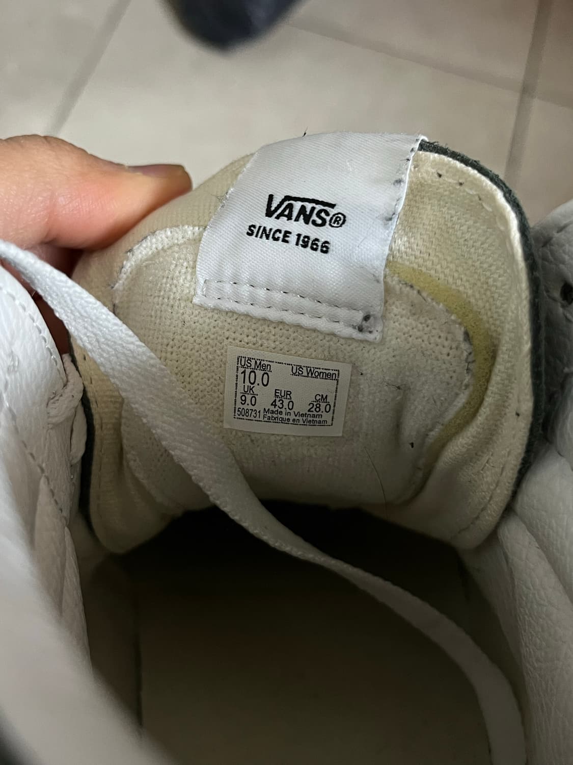 반스 스케이트 하이 그린 [280] 상품이미지7