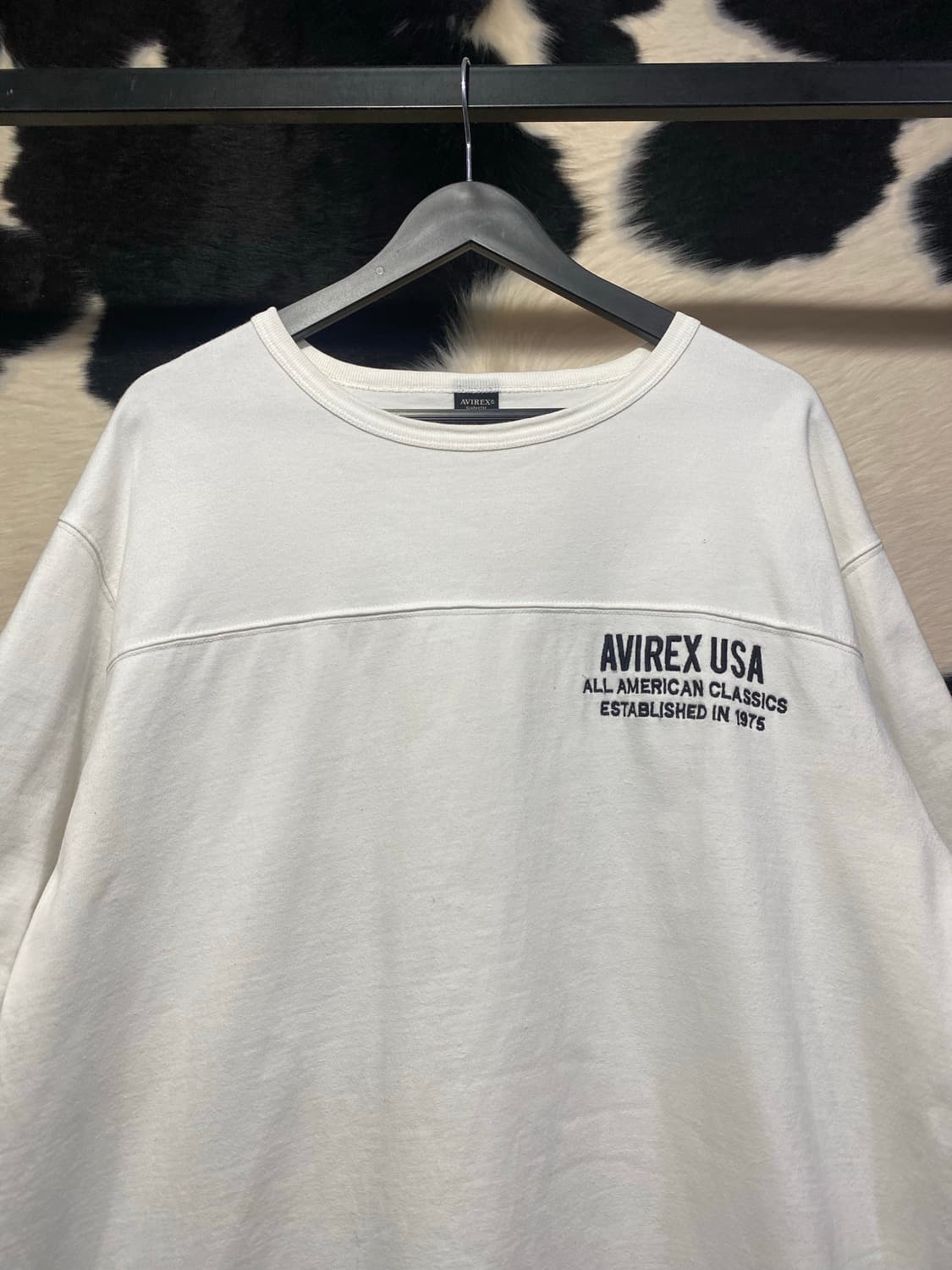 Avirex  백로고 프린팅 반팔 티셔츠 상품이미지2