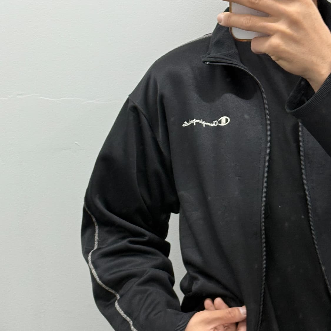 챔피온 집업 저지 자켓 상품이미지3