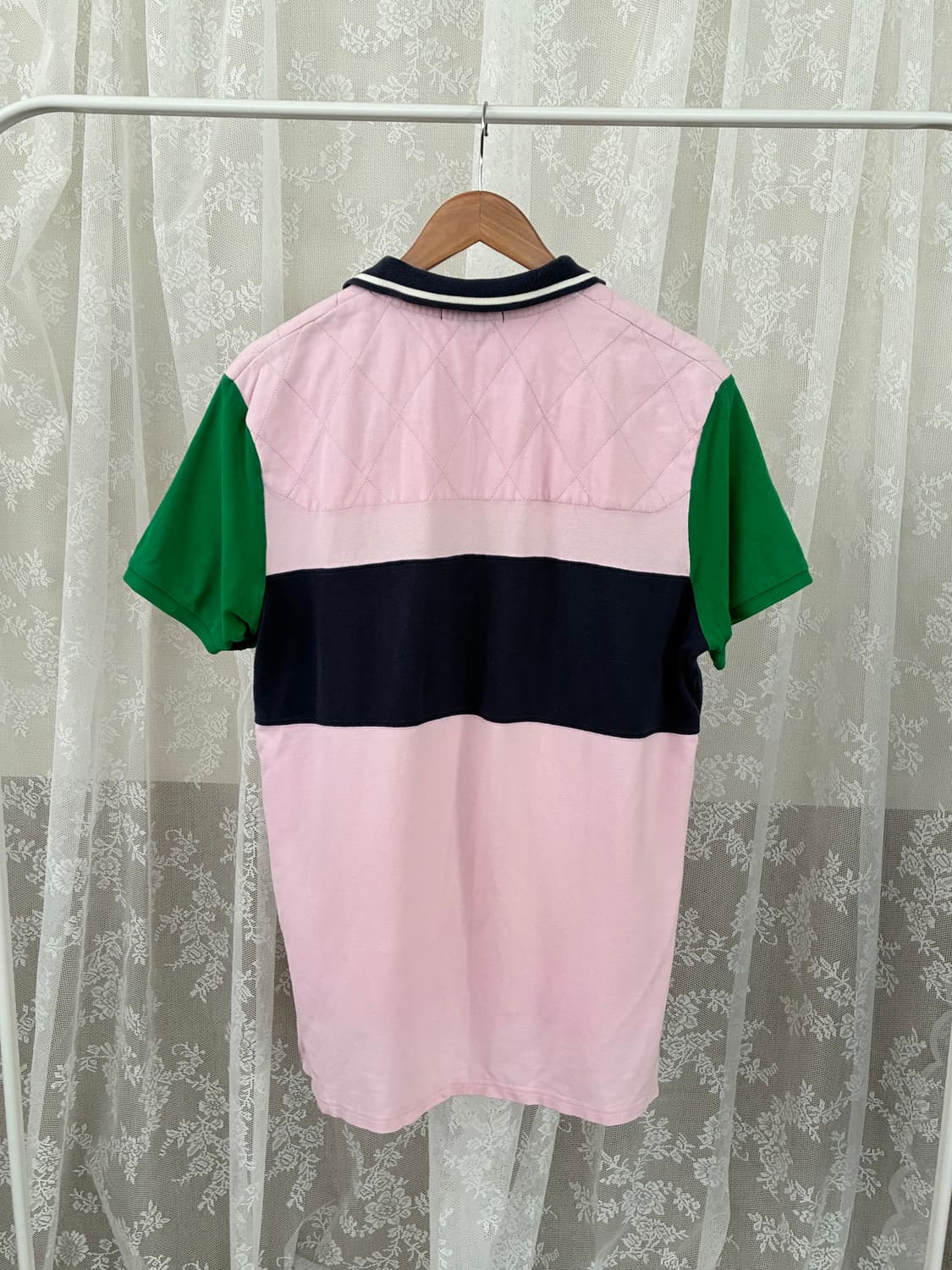XL) 90s 폴로 랄프로렌 블리커 반팔 카라 티셔츠 상품이미지2