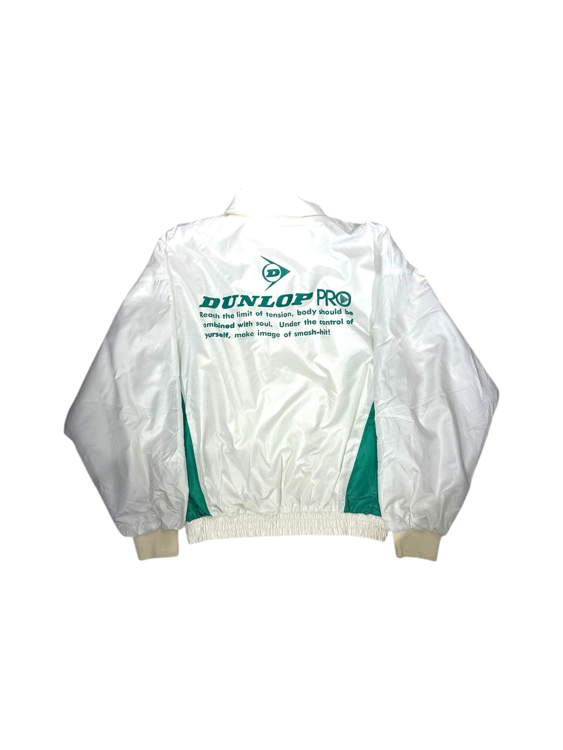 일본 빈티지 화이트 프린팅 바람막이 트랙 자켓 M 상품이미지6