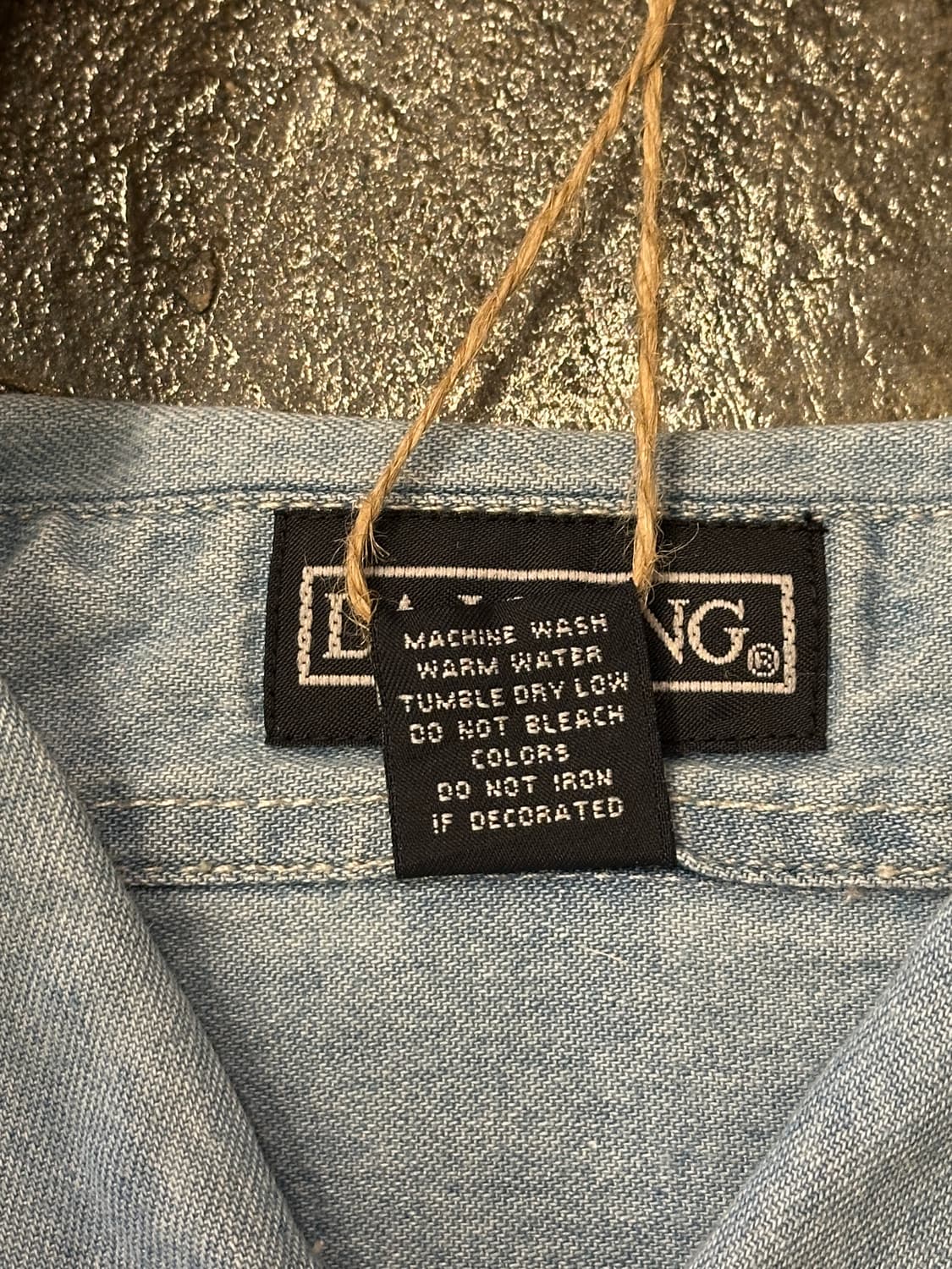 00s 할리 데이비슨 데님 셔츠 M 상품이미지6