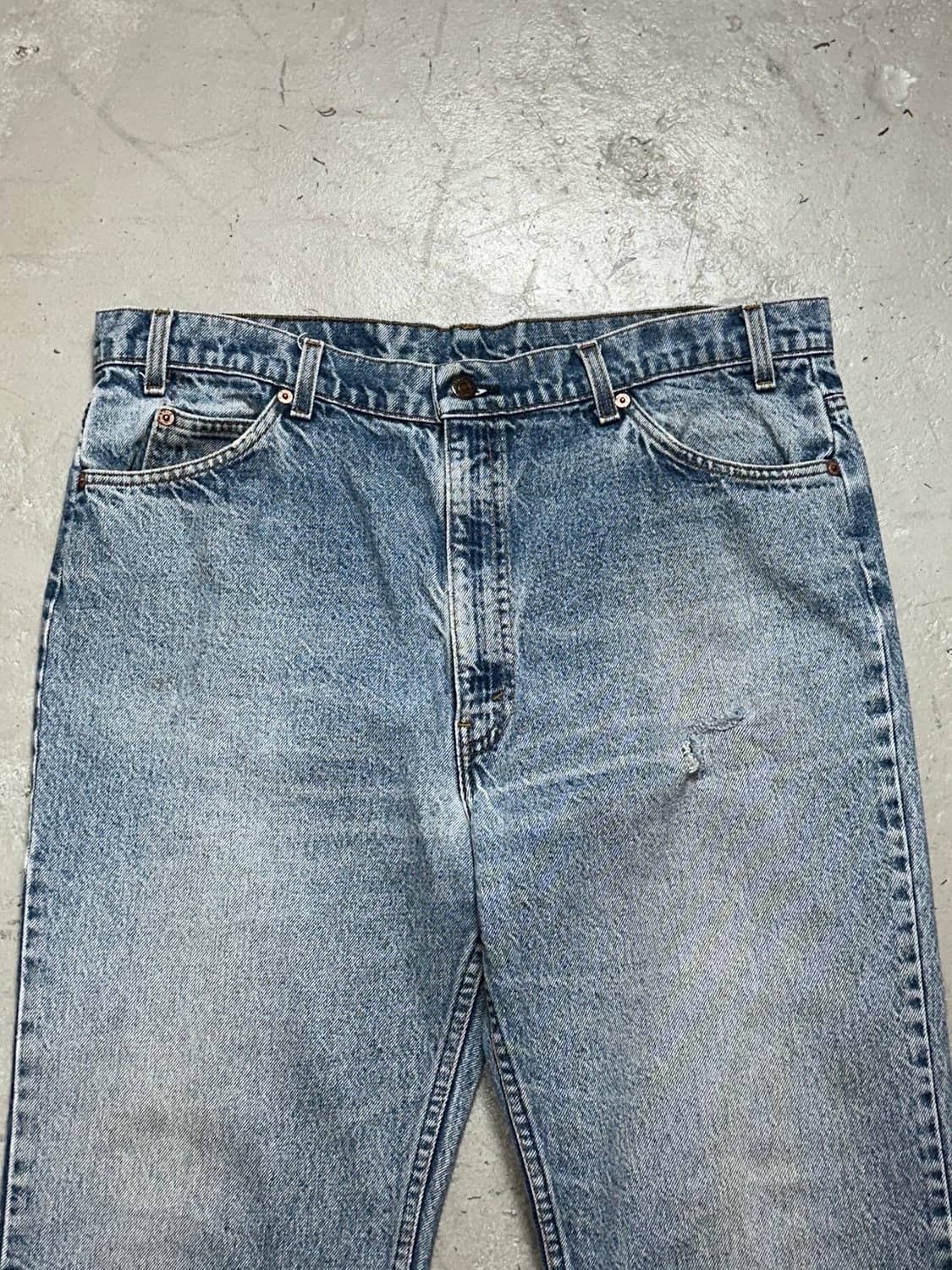 80's USA Made 리바이스 517 부츠컷 플레어진 상품이미지5