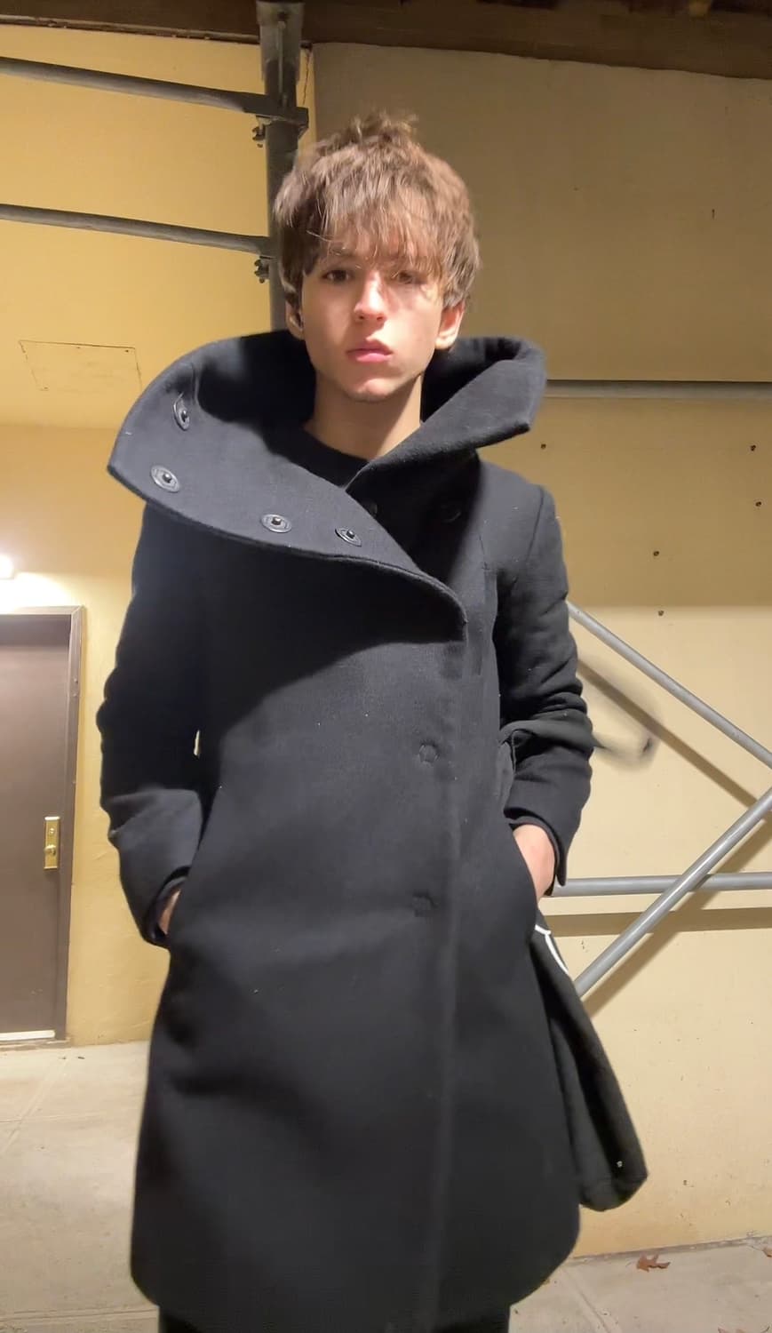 비리디 안느 하이넥 코트 상품이미지8