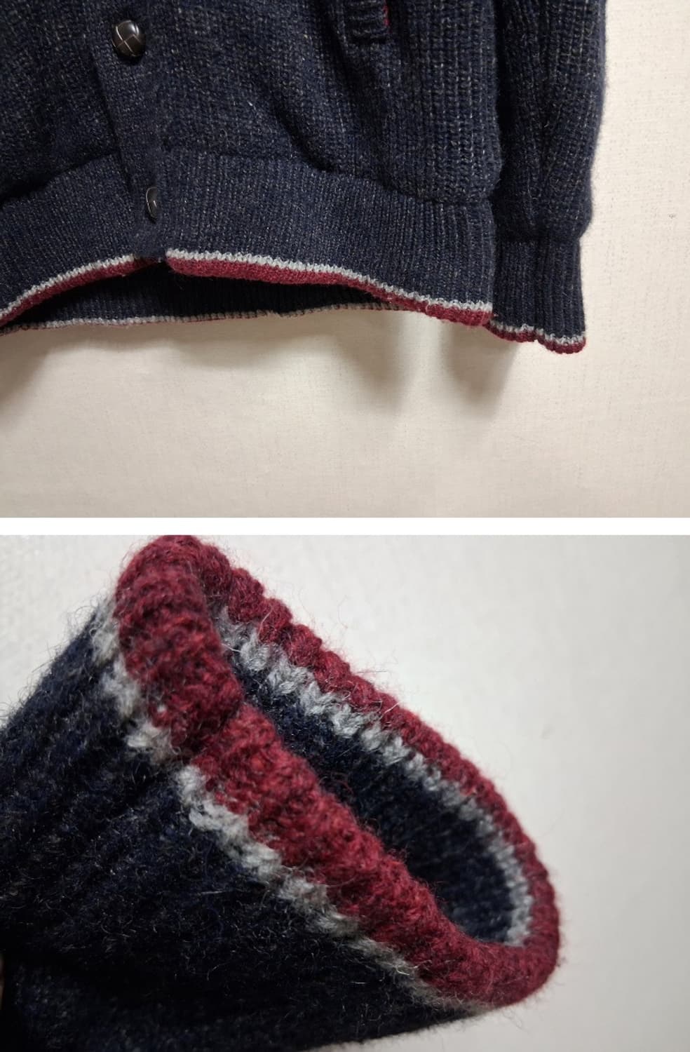 Giorgio clash 솔카라 울니트가디건 폴나폴리스 안김 두툼 95 상품이미지4