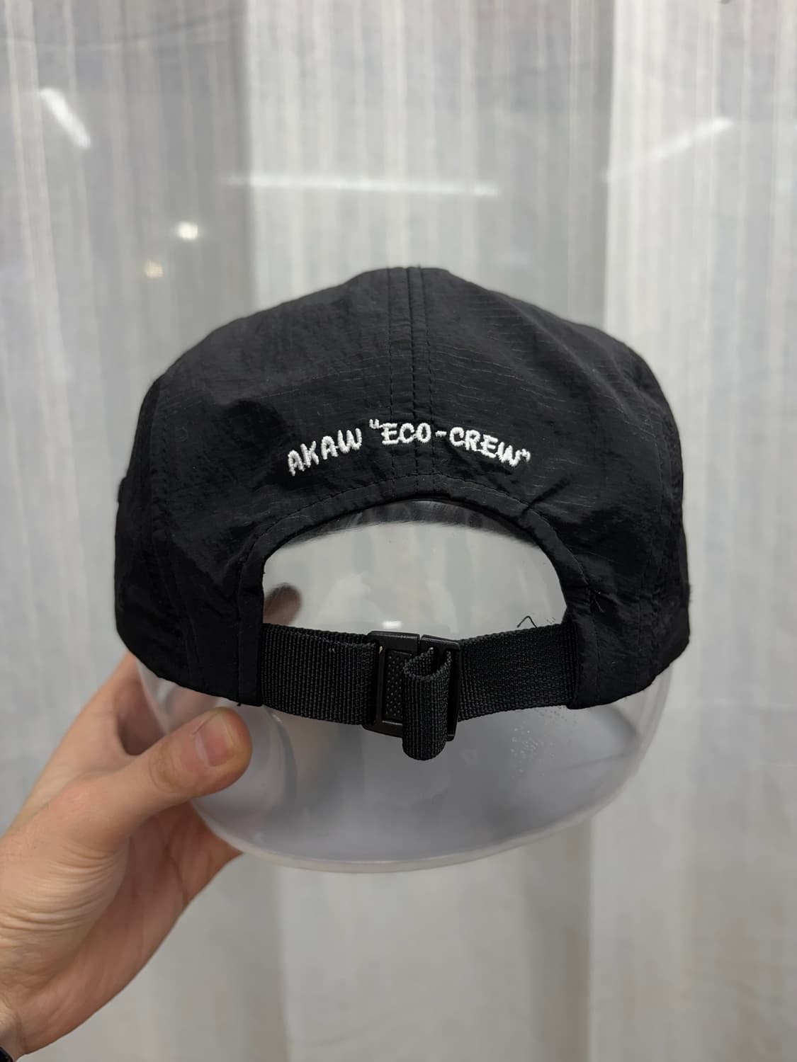 AKAW 아카우 투톤 캠프캡 러닝캡 모자 Size: Free Size   상품이미지5