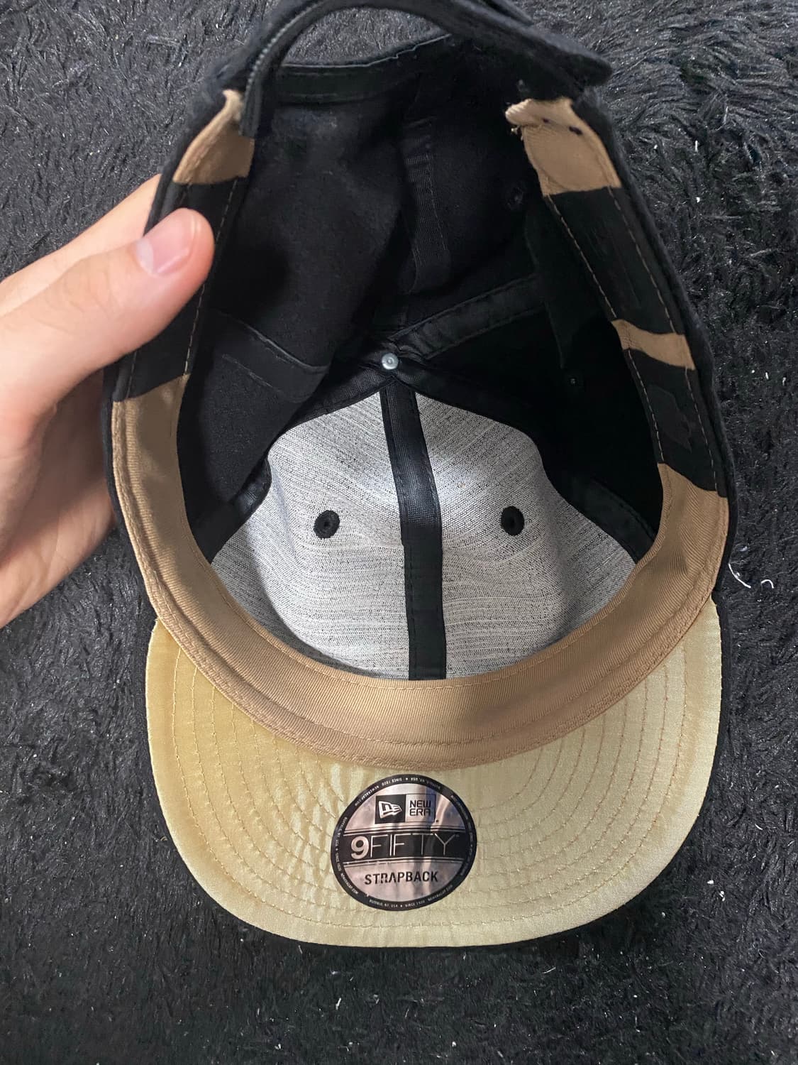 피어오브갓 G로고 모자 블랙 팝니다 상품이미지5