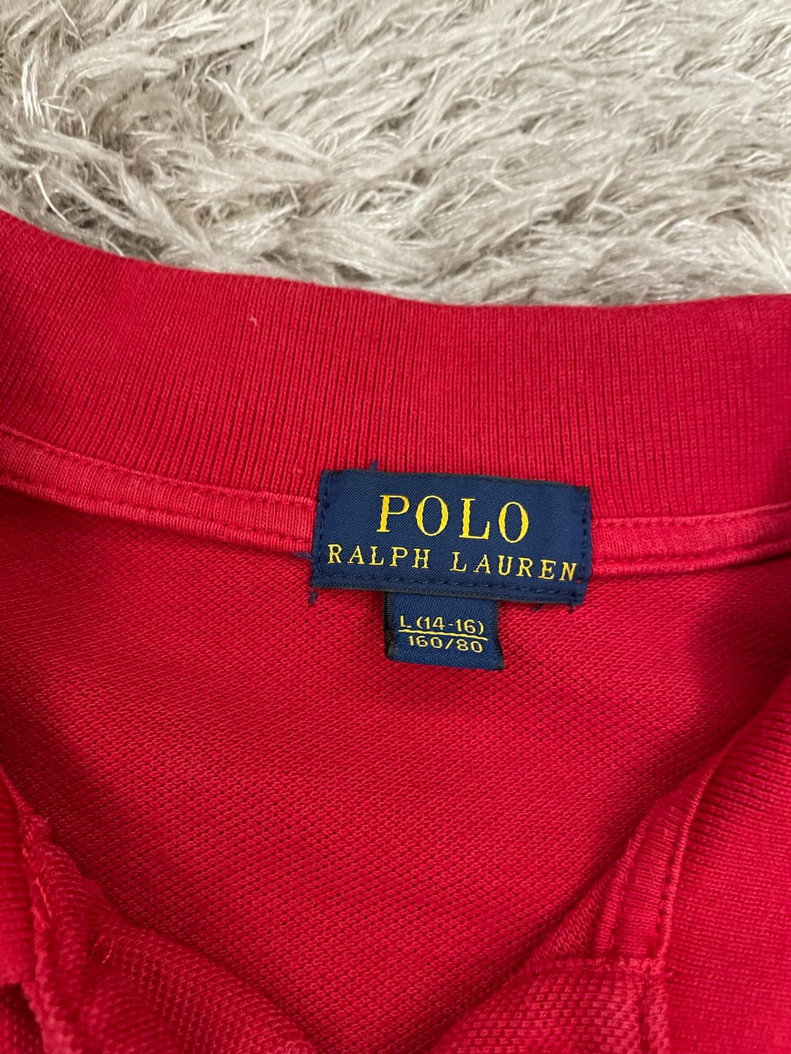 정품 폴로 긴팔 카라티 여성55 상품이미지3