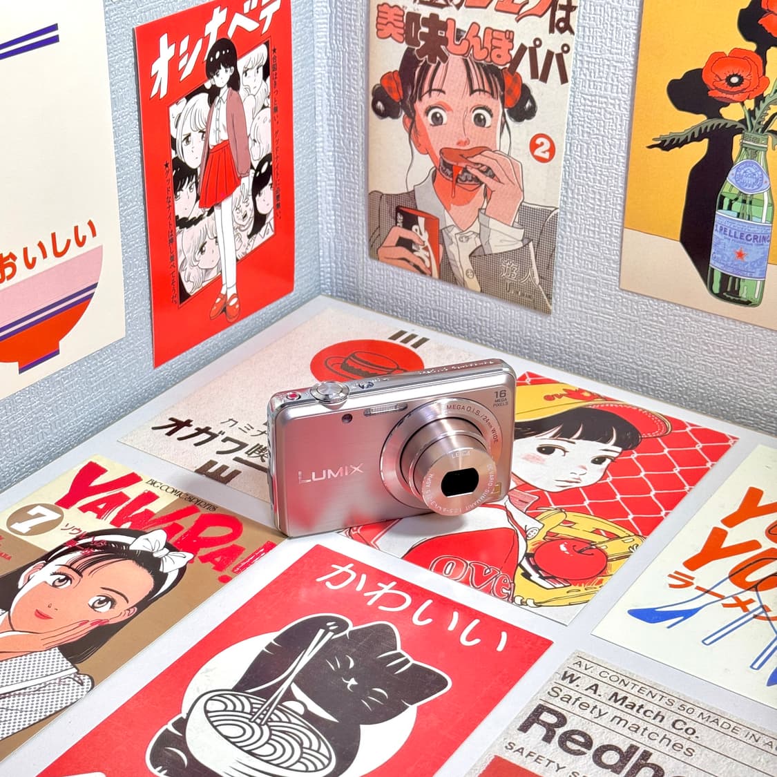 파나소닉 루믹스 FH8 로즈골드 빈티지디카 상품이미지1