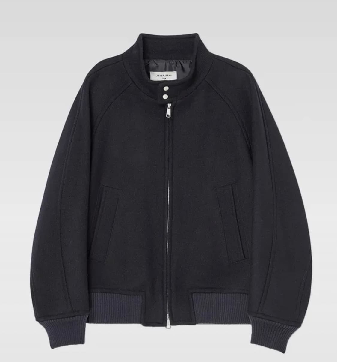 [L] 애프터프레이 리가즈 해링턴 블루종 네이비 상품이미지1