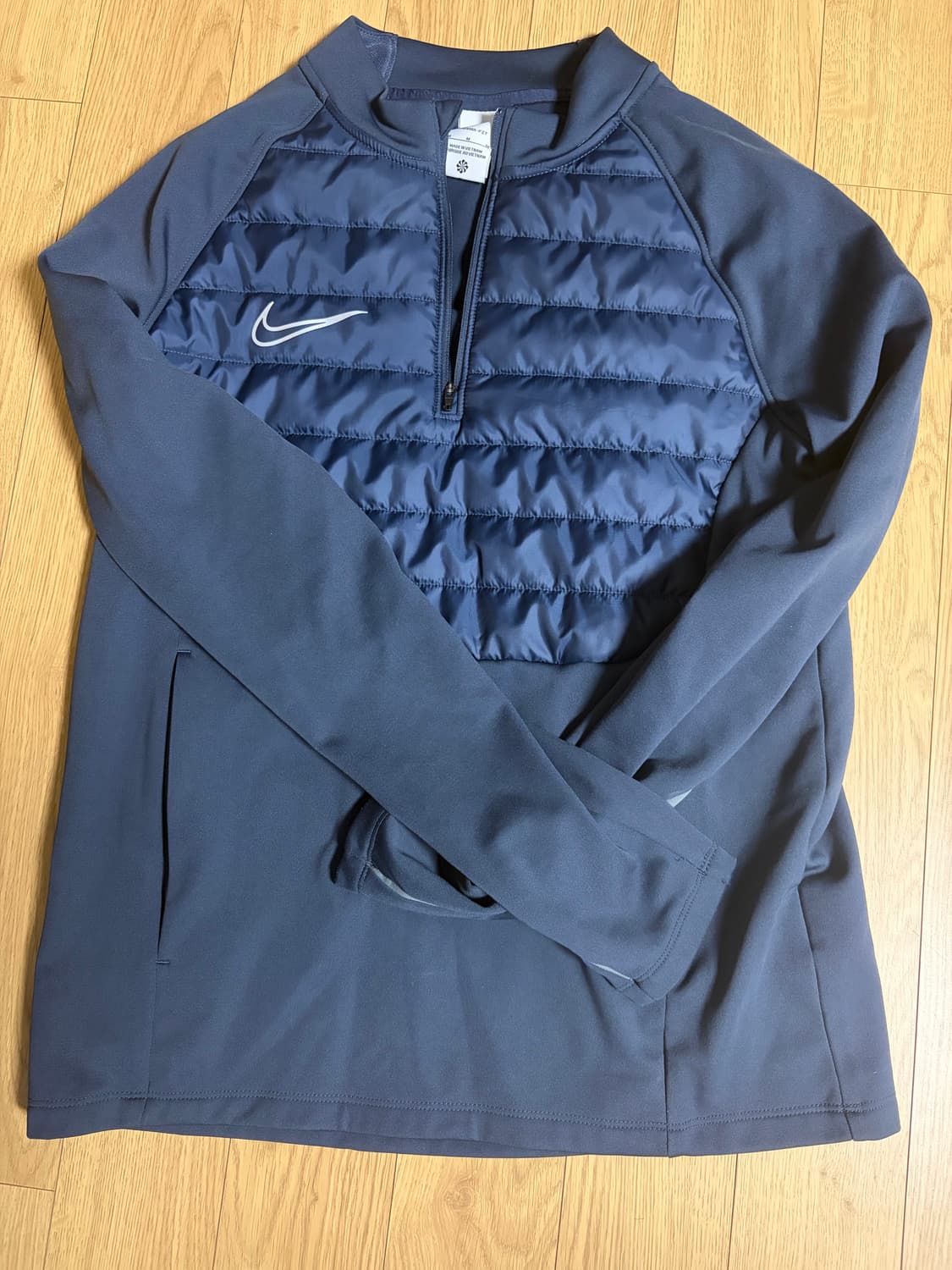 나이키 써마핏 윈터 워리어 하프집업 네이비 m 상품이미지1
