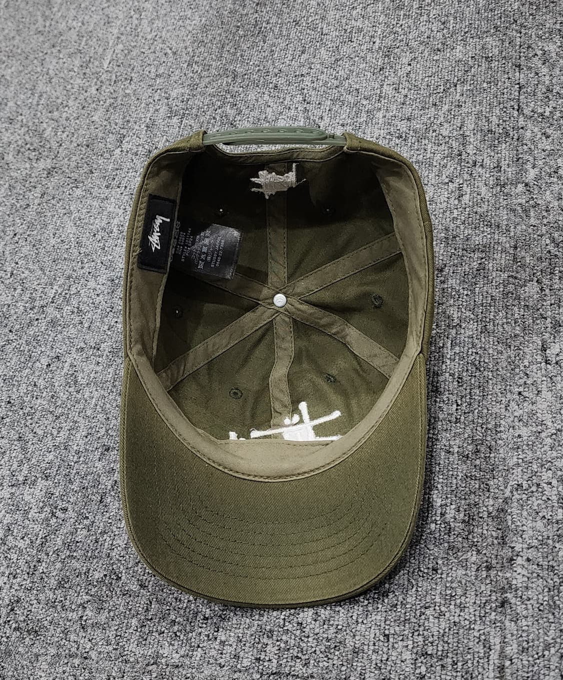 STUSSY 스투시 로우 프로파일 빅 베이직 볼캡 모자 상품이미지6