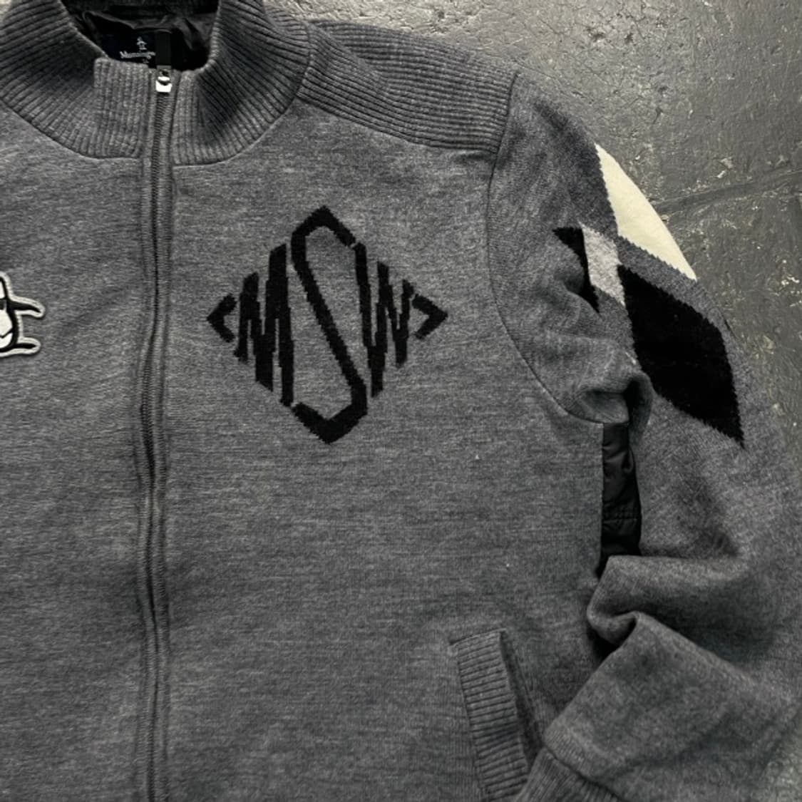 100 먼싱웨어 방풍 니트패딩  상품이미지2