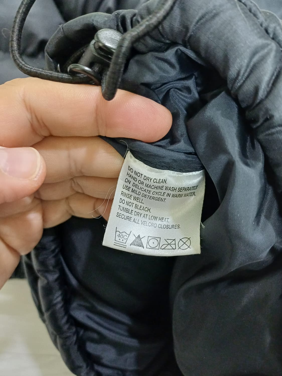 노스페이스 빈티지 눕시 센터로고 L사이즈  상품이미지5