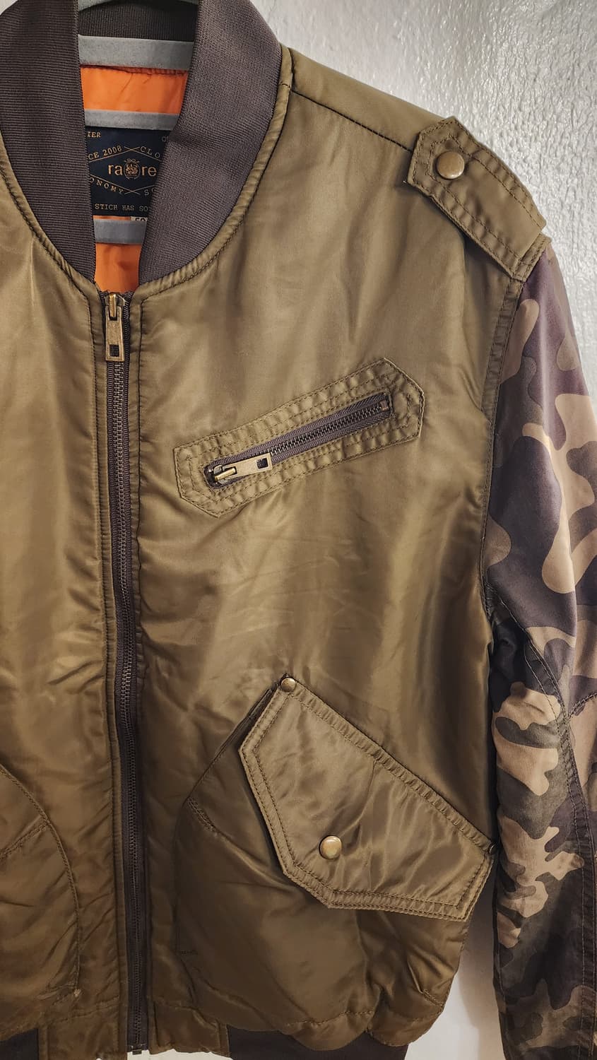 RARE 밀리터리 커스텀 MA-1 항공 점퍼 95~100 상품이미지4