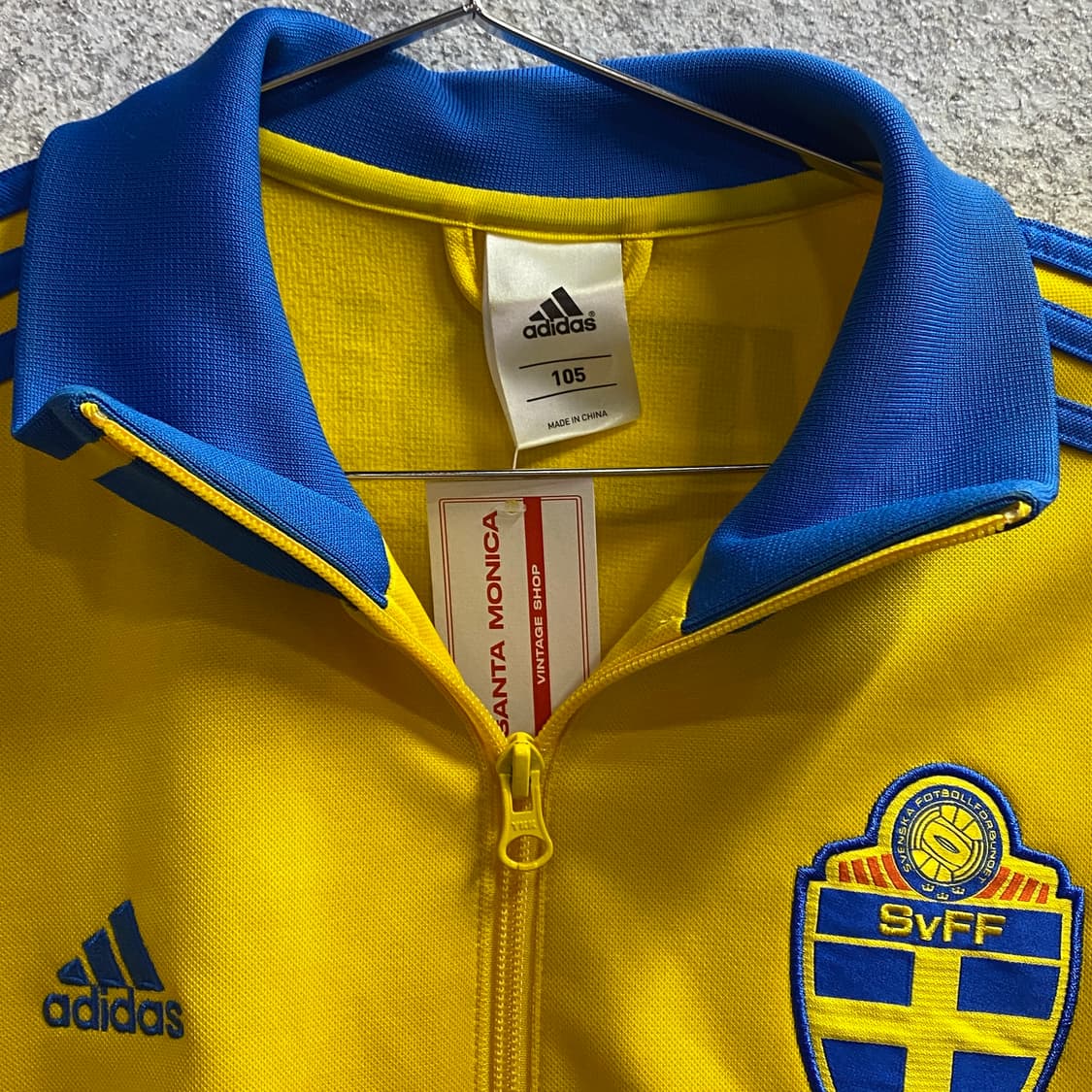 아디다스 SVFF 옐로우 트랙탑 져지 B3332 상품이미지3