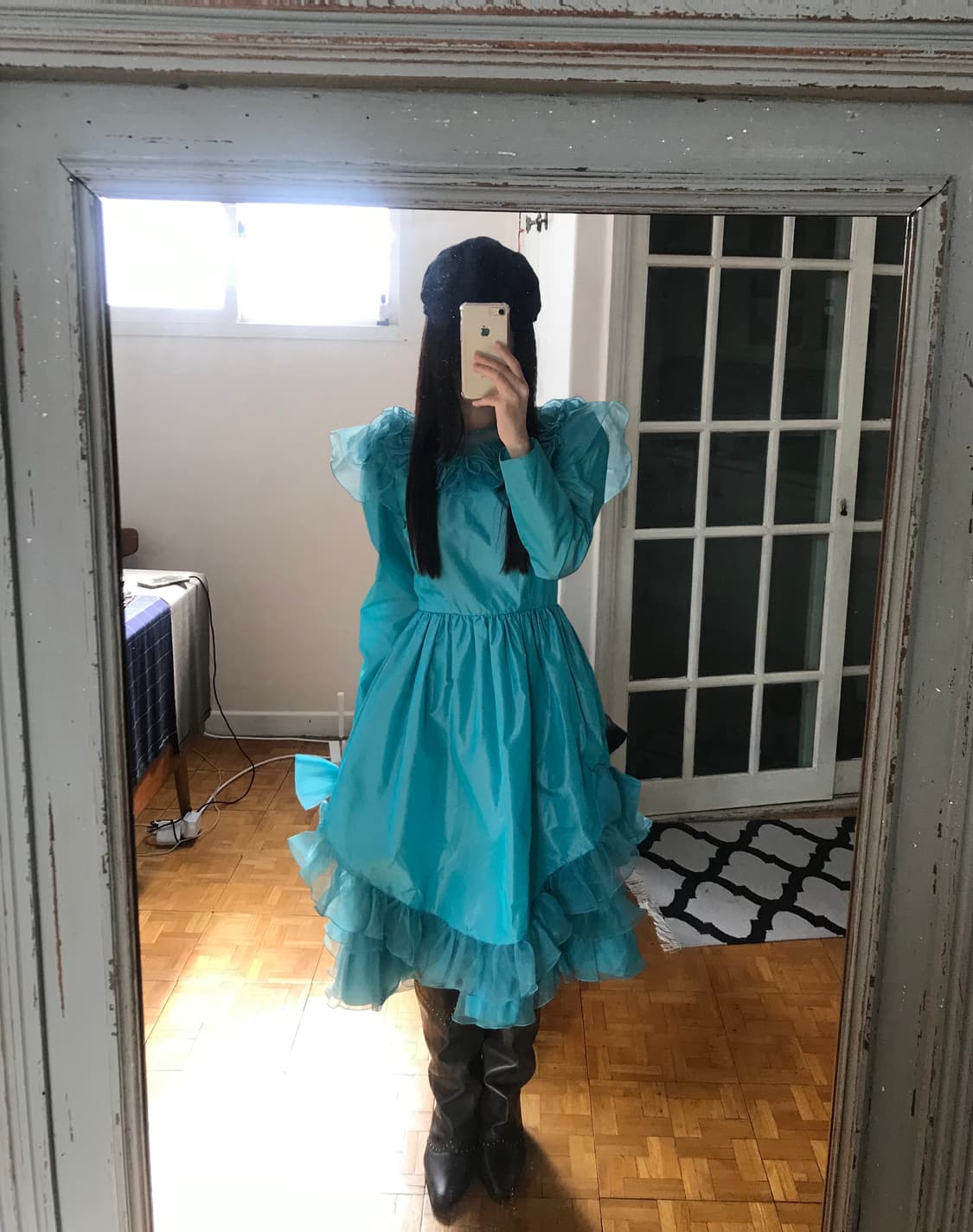  vintage frill dress 상품이미지3