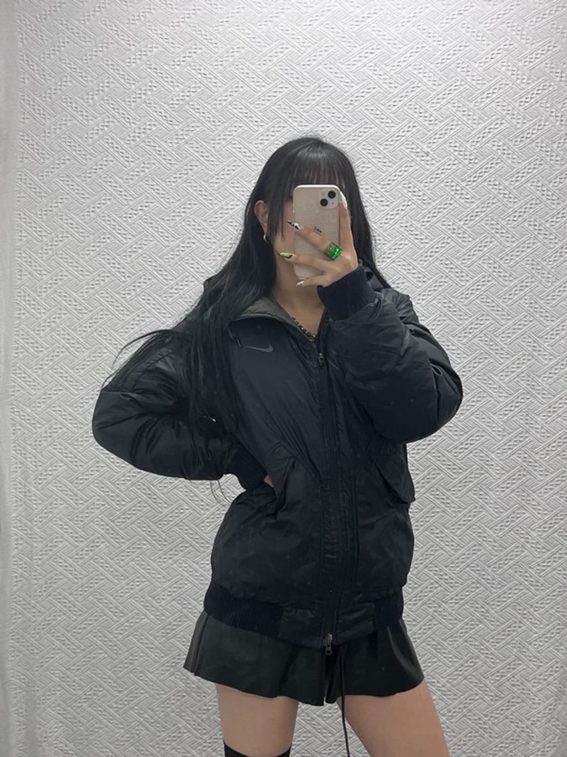 나이키 올드스쿨 캐주얼시크 덕다운 푸퍼 패딩 S C08583 상품이미지2