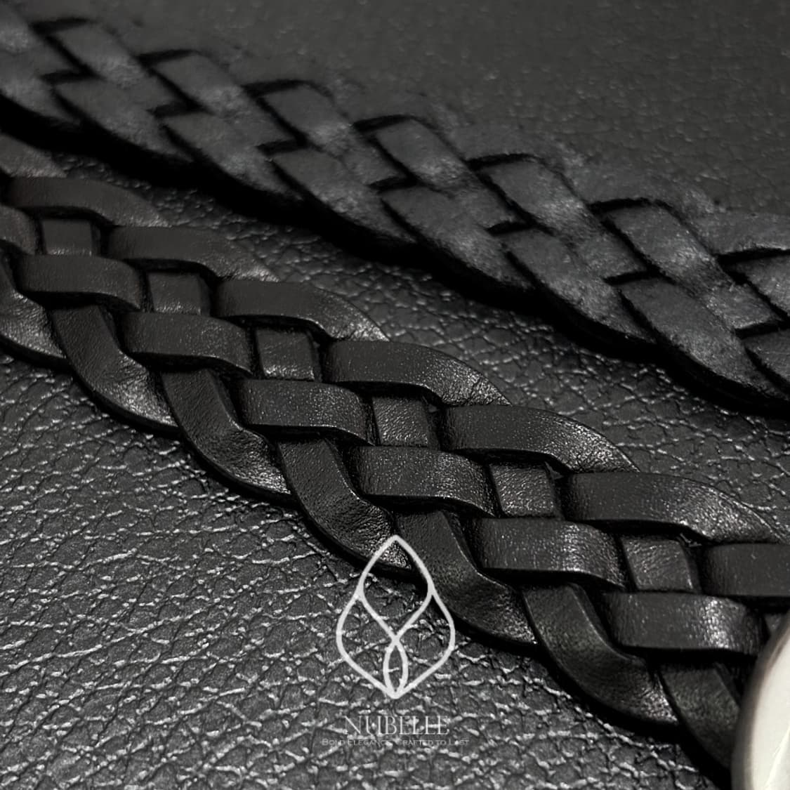 🌗 Mesh western belt / 이태리 메쉬 소가죽 웨스턴 벨트 상품이미지6