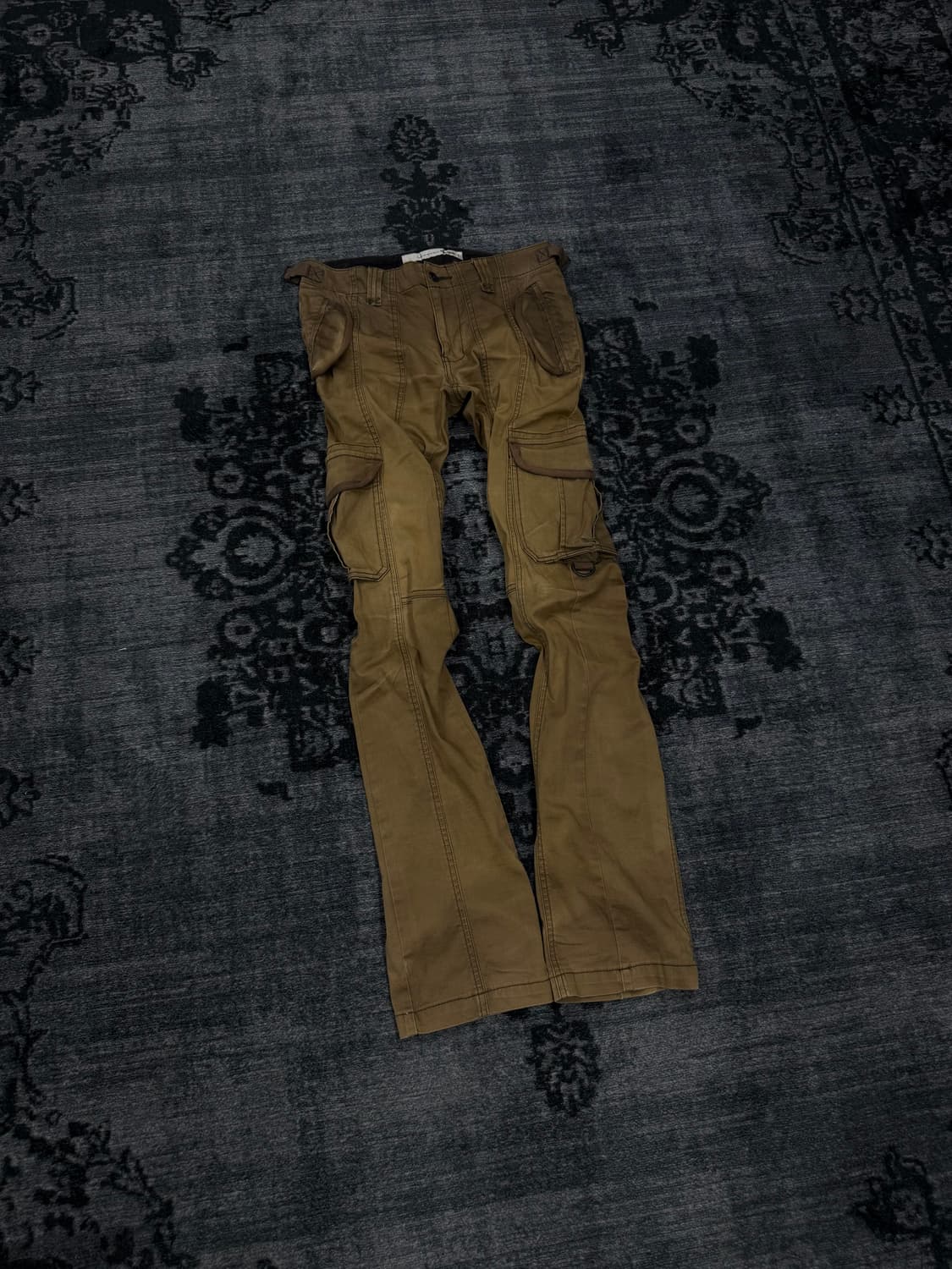 Schlussel 00s beige washing cargo pants 상품이미지1