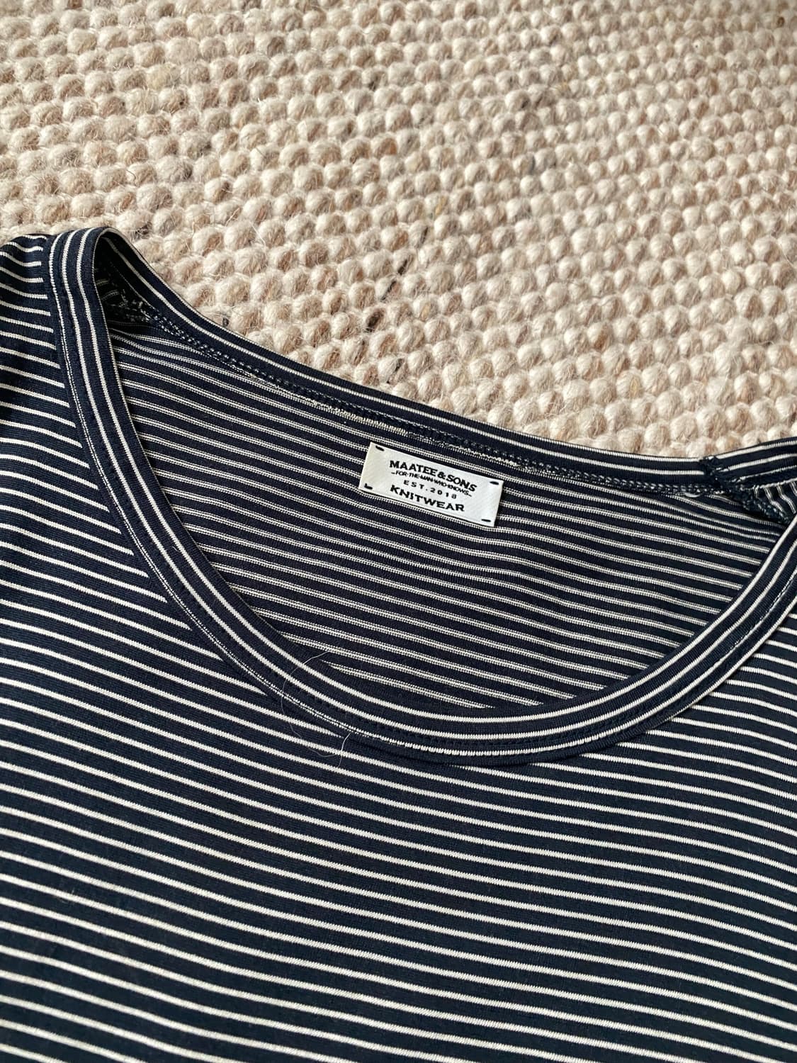(4)MAATEE&SONS [새상품] SILK LOOSE TEE 상품이미지4