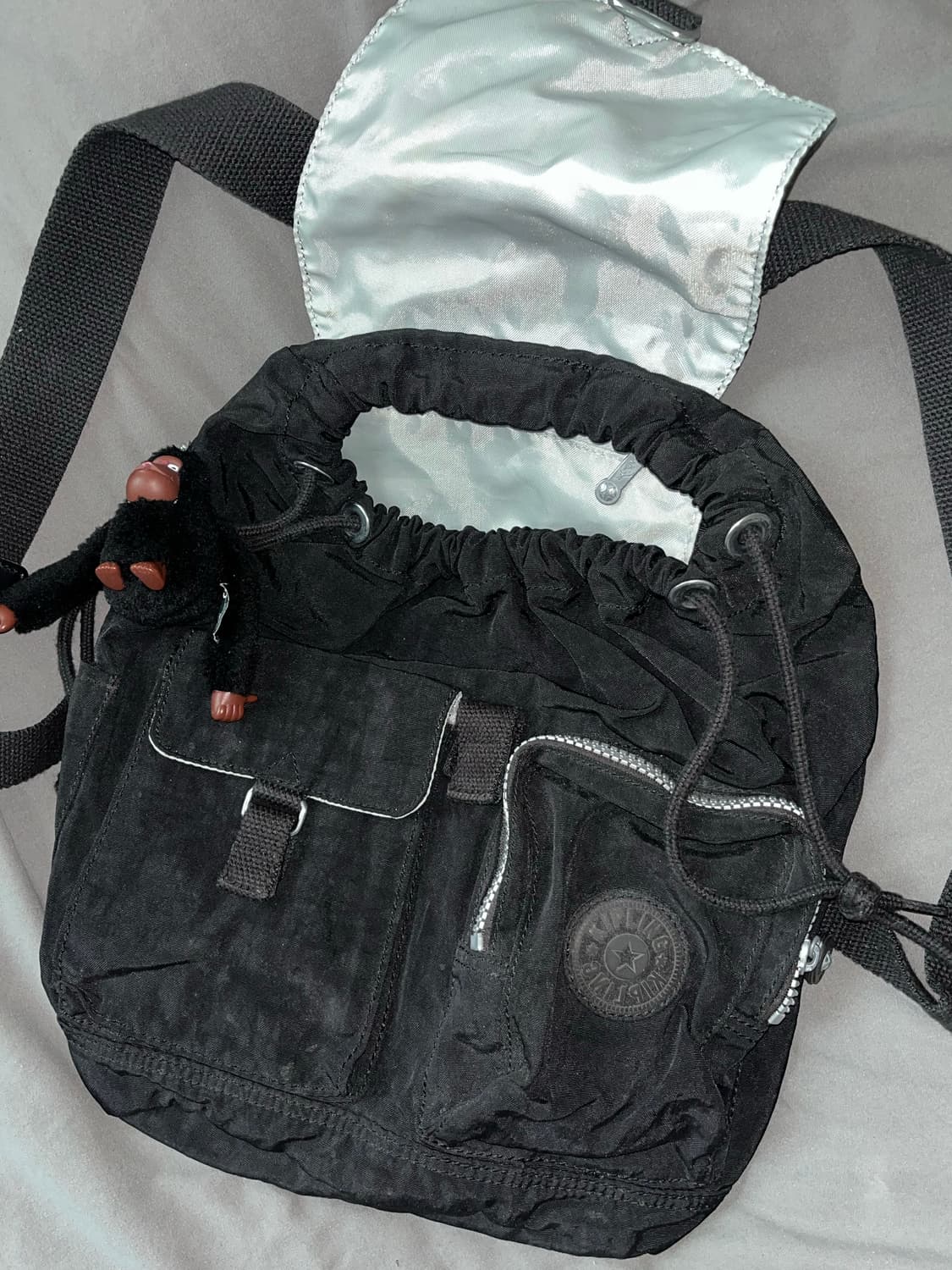 키플링 미니 백팩 black 상품이미지2