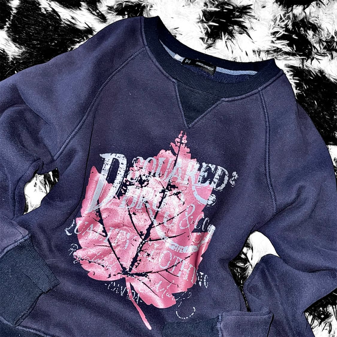 DISQUARED2 프린팅 맨투맨 티셔츠 상품이미지2