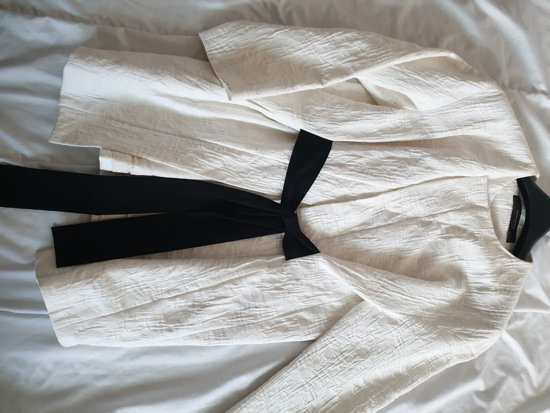 Zara 자라 샤넬 리본 코트 상품이미지5