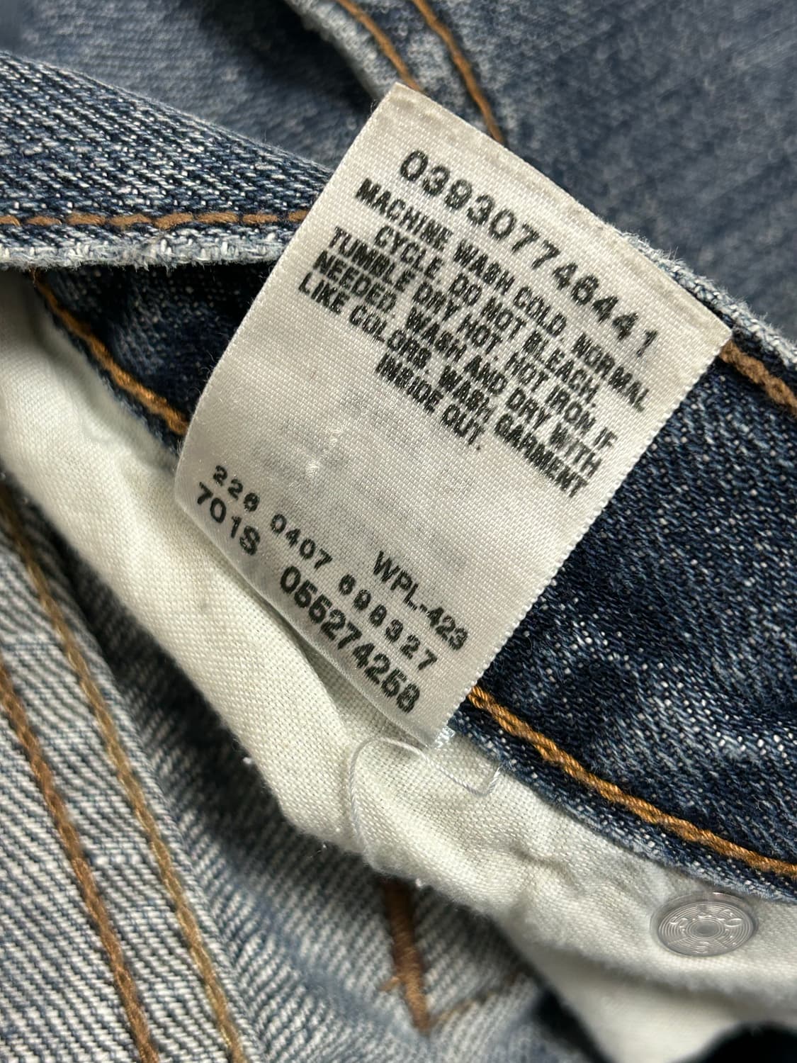 00s 리바이스 527 로우 부츠컷 데님팬츠(기장 수선) 상품이미지6