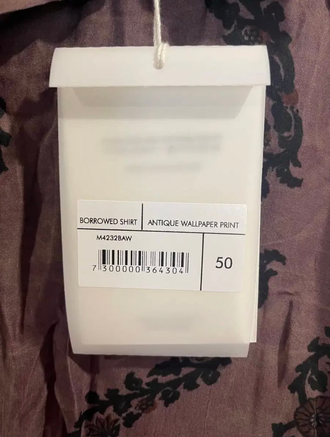 아워레가시 월페이퍼 버로우드 셔츠 상품이미지3