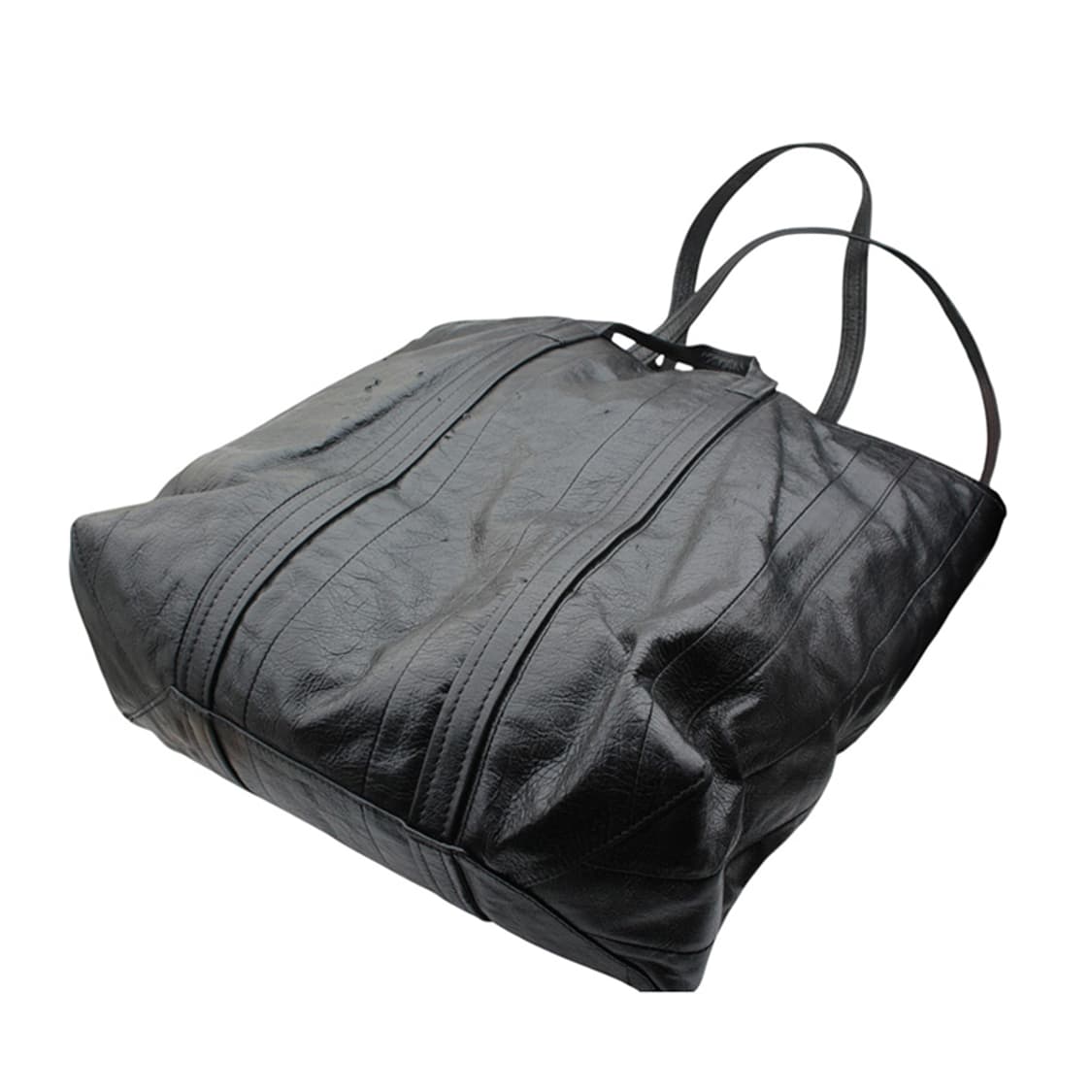 발렌시아가 블랙 레더 빅쇼퍼백 상품이미지4