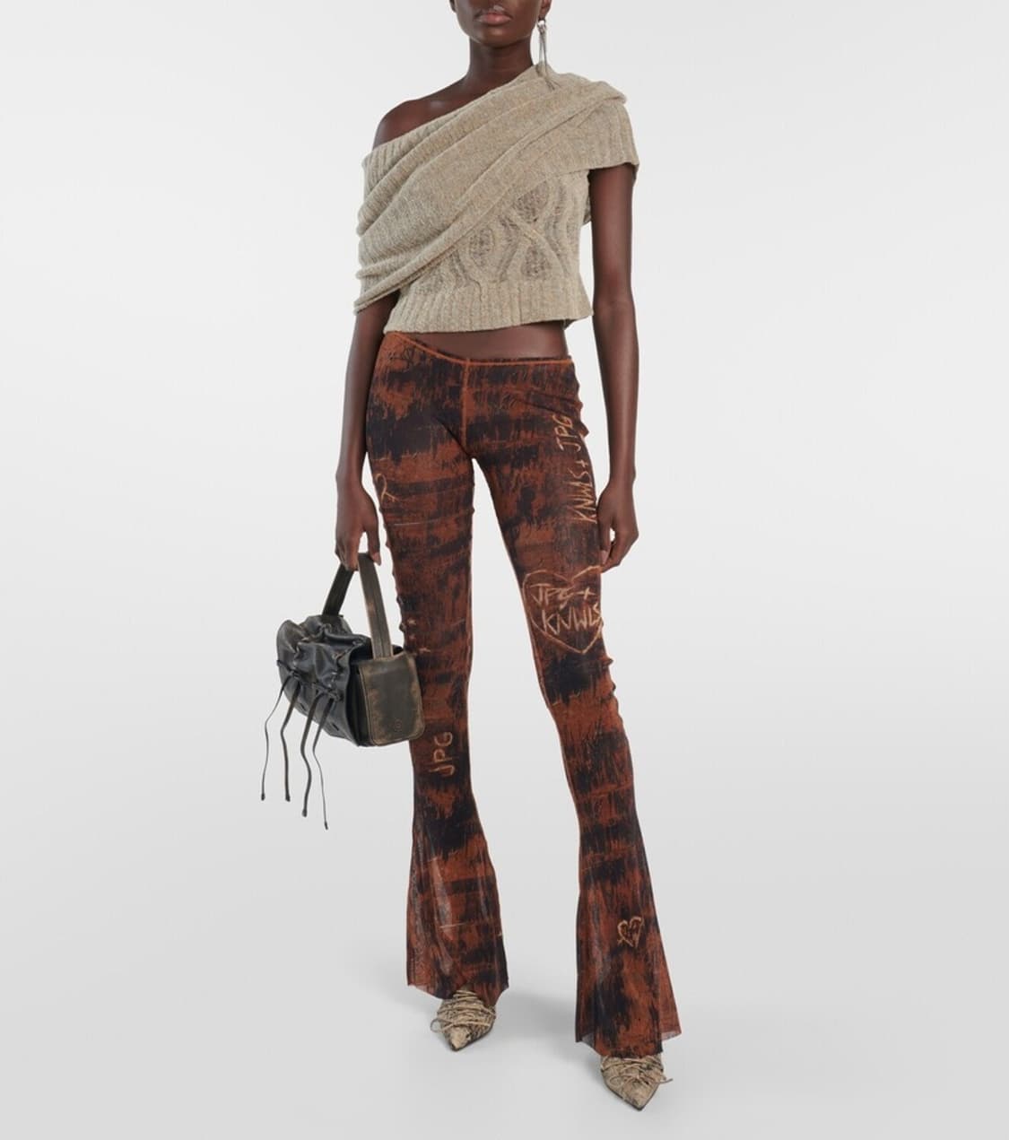 [S,M]노울스 x 장폴고티에 오프숄더 니트 상품이미지2