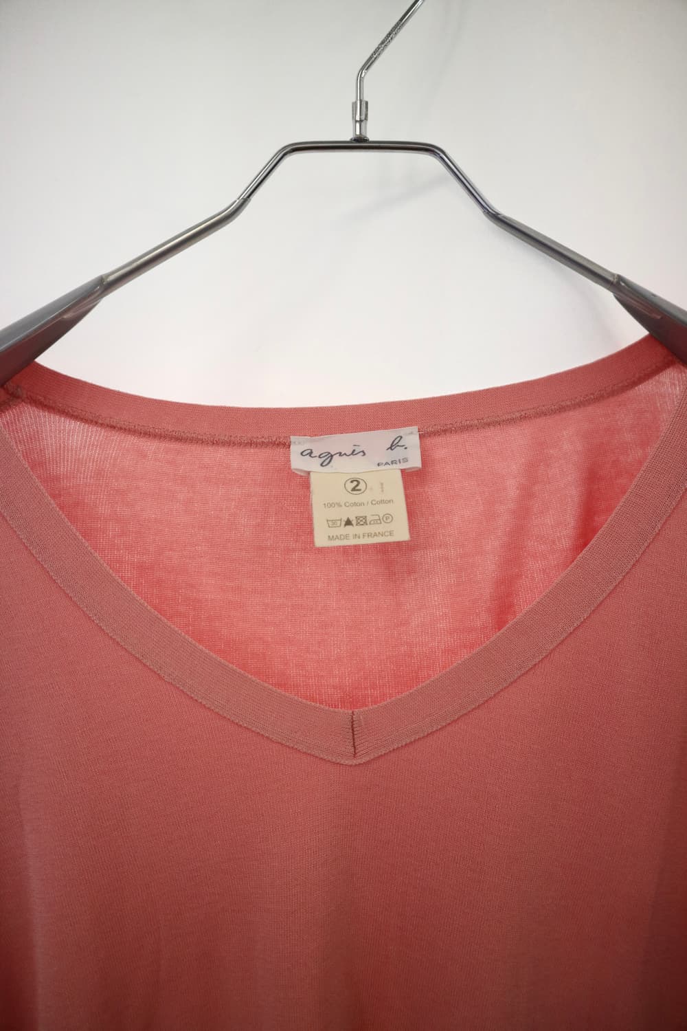 Agnes B v-neck kint 상품이미지2