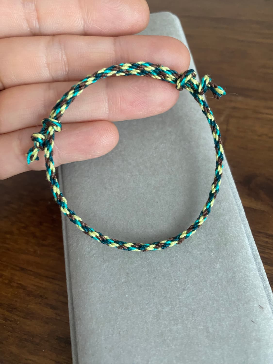 마크라메 유기농코튼 실팔찌 세트(M) 상품이미지4