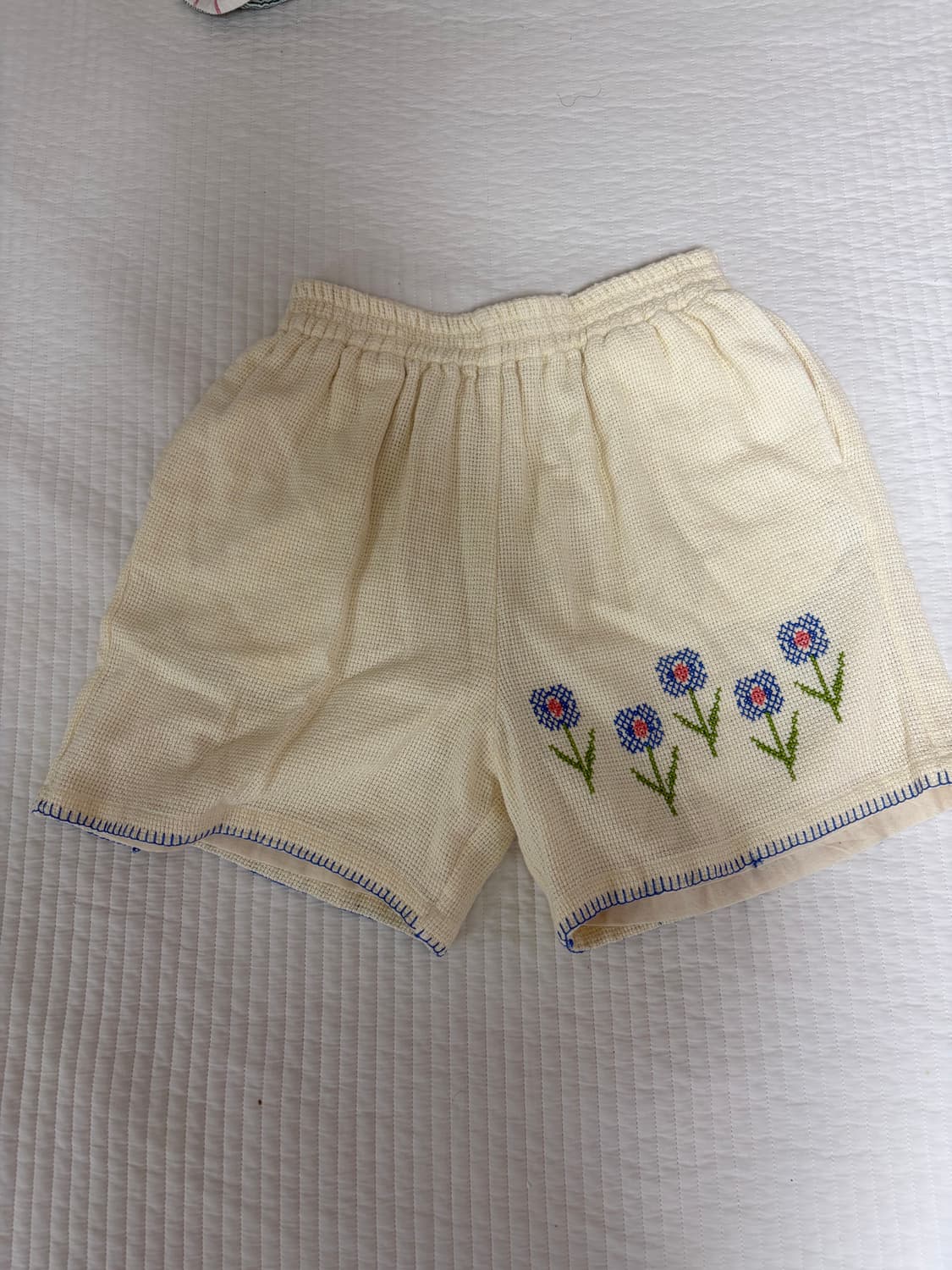 Harago embroidery shorts 상품이미지3